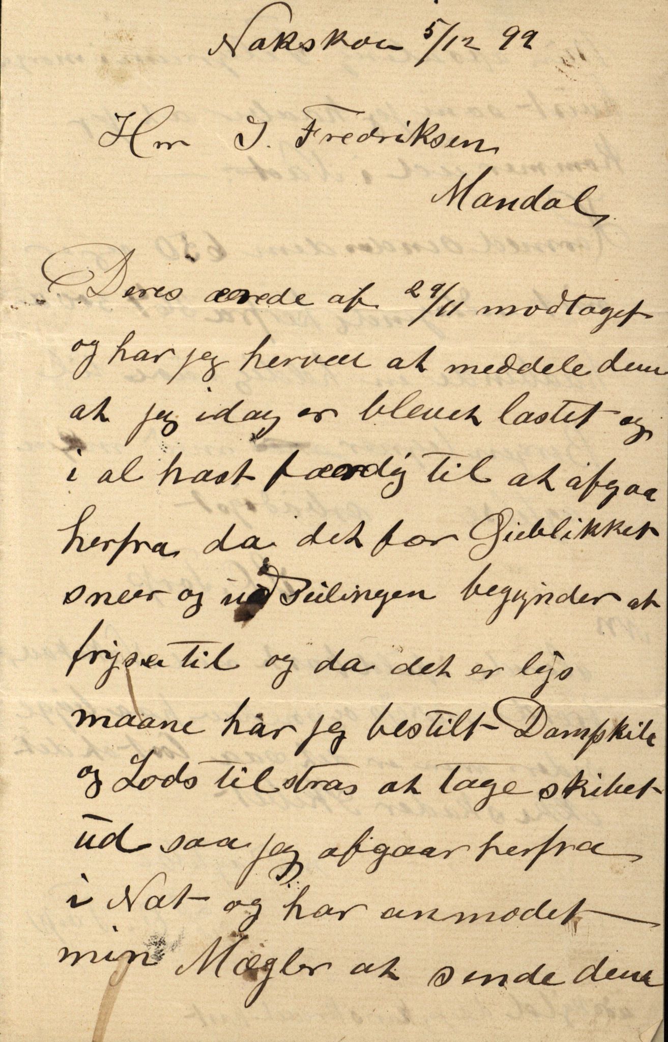 Pa 63 - Østlandske skibsassuranceforening, VEMU/A-1079/G/Ga/L0030/0001: Havaridokumenter / Leif, Korsvei, Margret, Mangerton, Mathilde, Island, Andover, 1893, s. 216