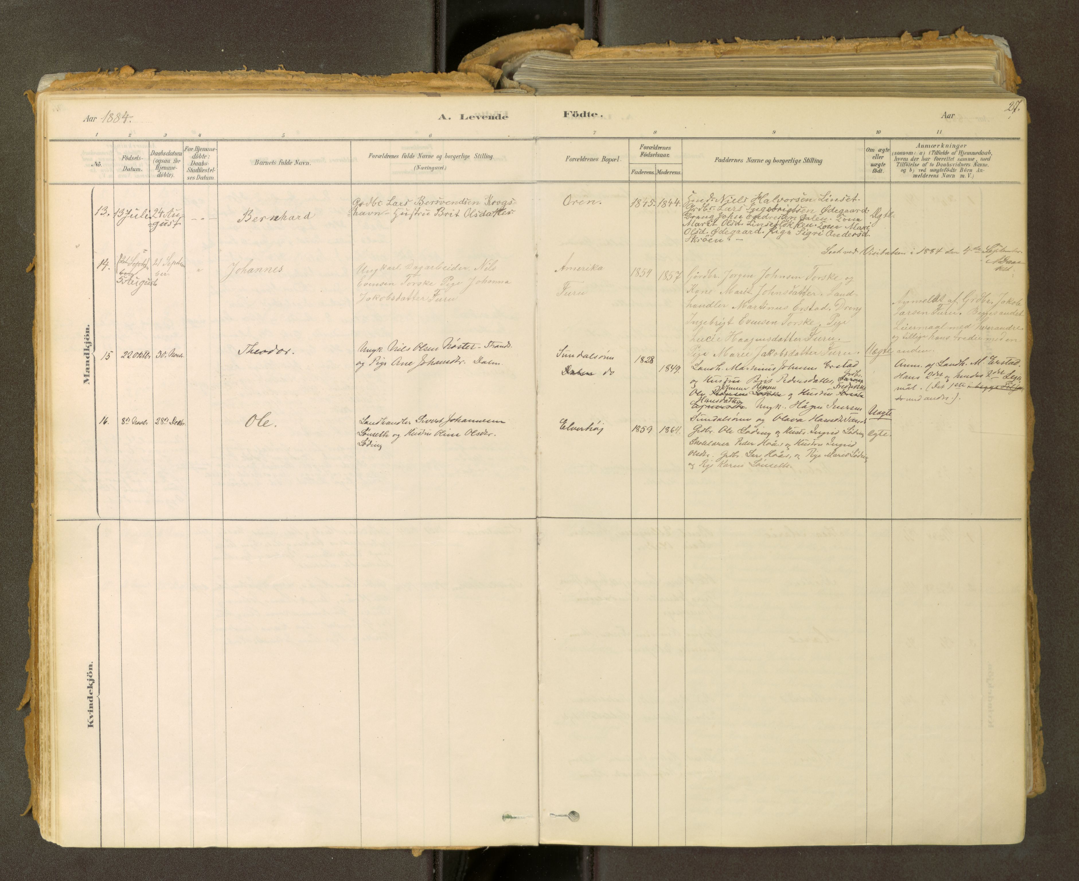 Sunndal sokneprestkontor, SAT/A-1085/1/I/I1/I1a: Ministerialbok nr. 2, 1877-1914, s. 27