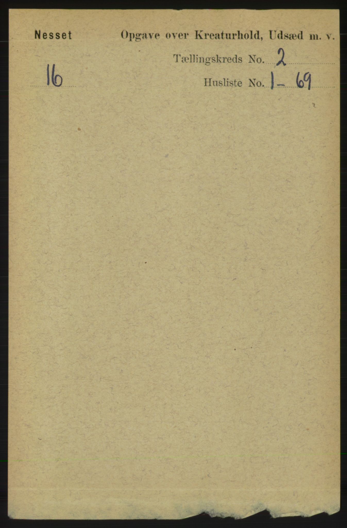 RA, Folketelling 1891 for 1543 Nesset herred, 1891, s. 2222