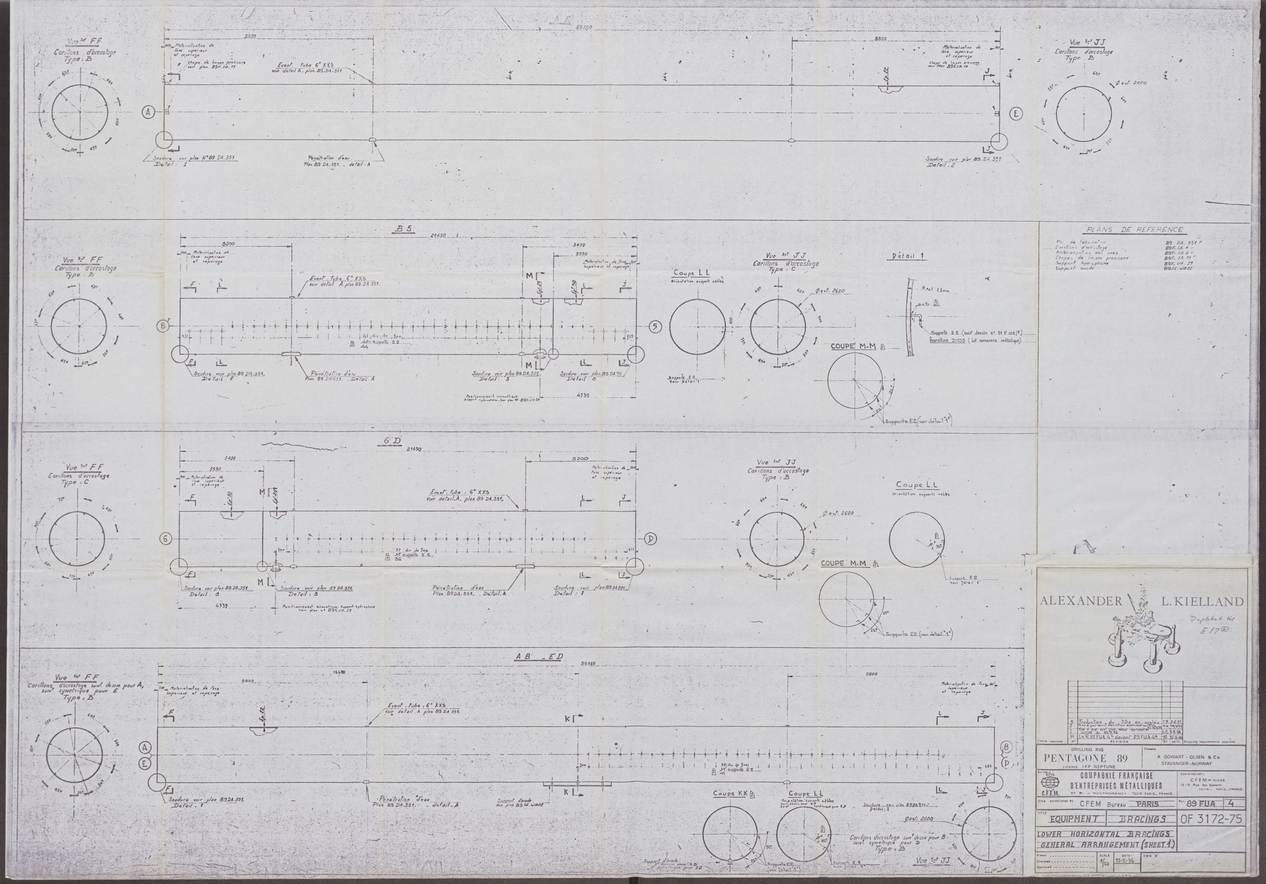 Justisdepartementet, Granskningskommisjonen ved Alexander Kielland-ulykken 27.3.1980, AV/RA-S-1165/D/L0008: D Forex Neptune (D9 av 9)/E CFEM (E12-E14 av 35), 1980-1981, s. 22
