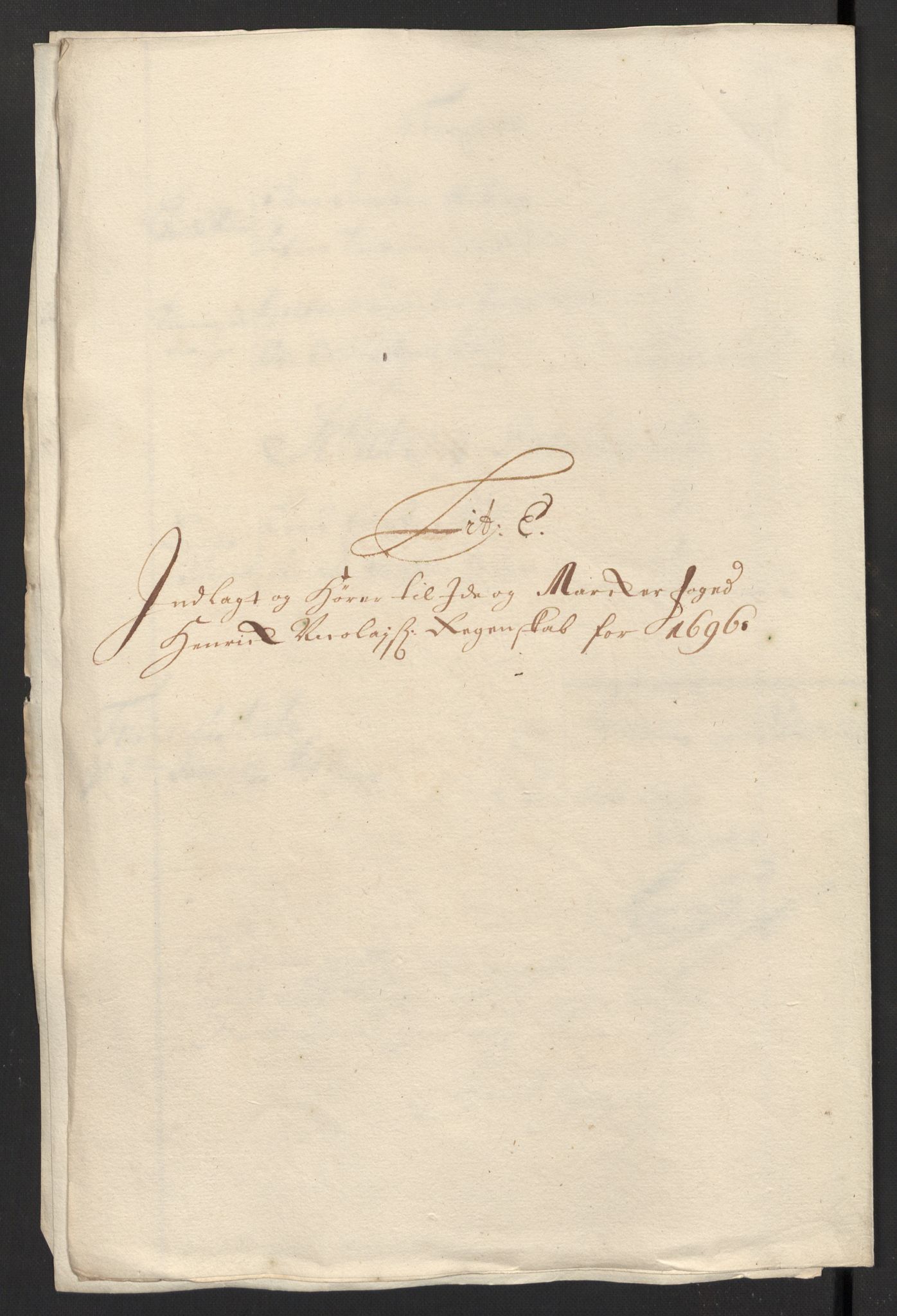 Rentekammeret inntil 1814, Reviderte regnskaper, Fogderegnskap, RA/EA-4092/R01/L0013: Fogderegnskap Idd og Marker, 1696-1698, s. 116