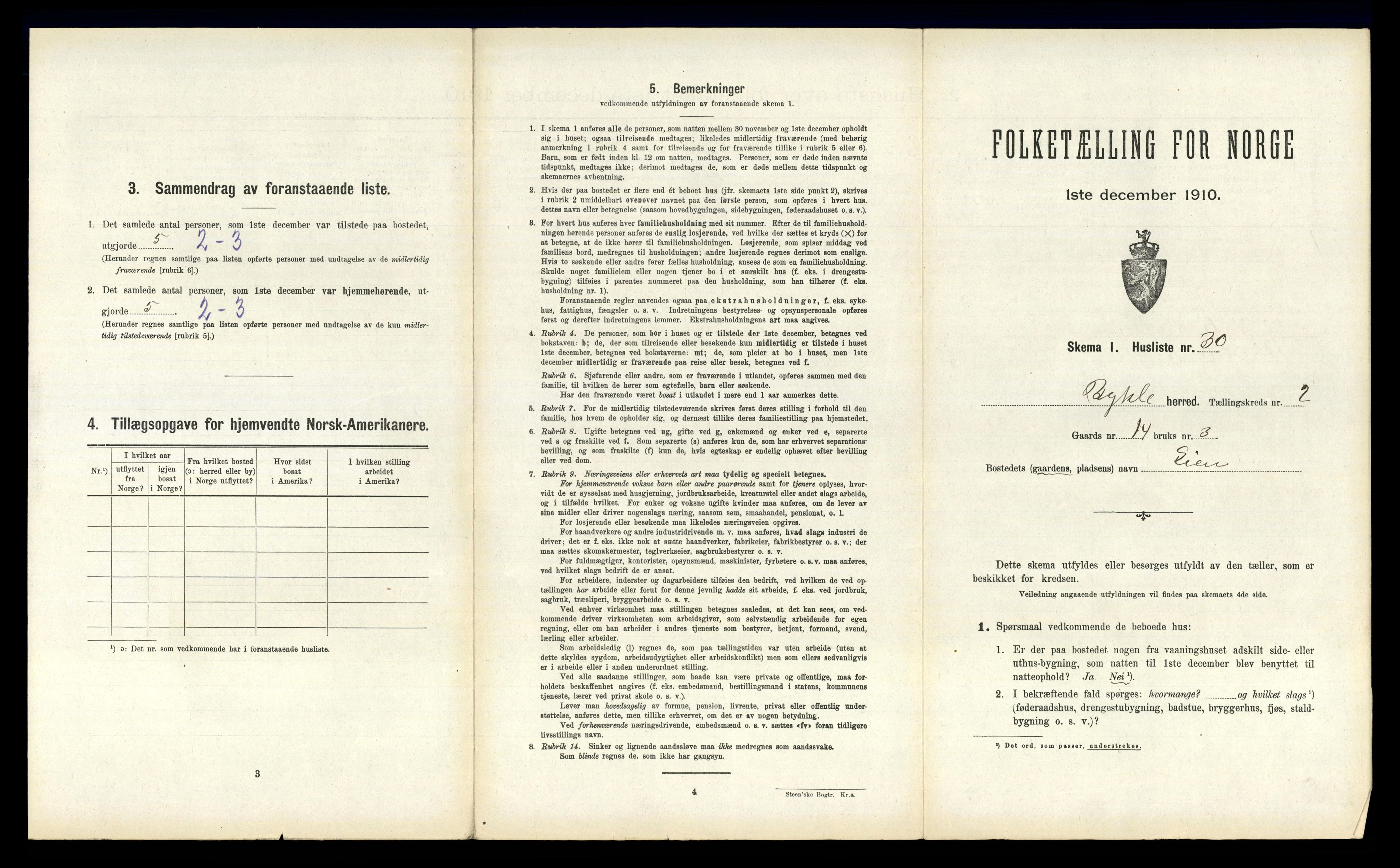 RA, Folketelling 1910 for 0941 Bykle herred, 1910, s. 141