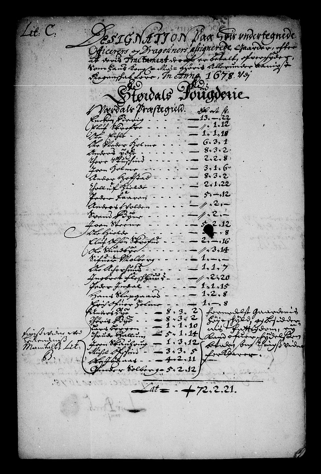 Rentekammeret inntil 1814, Reviderte regnskaper, Stiftamtstueregnskaper, Trondheim stiftamt og Nordland amt, AV/RA-EA-6044/R/Re/L0050: Trondheim stiftamt og Nordland amt, 1678