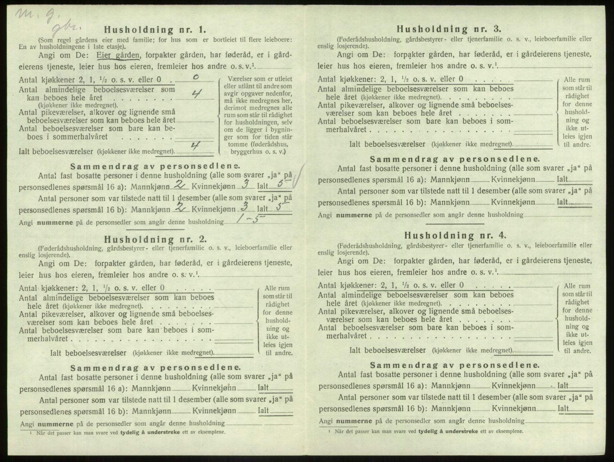 SAB, Folketelling 1920 for 1428 Askvoll herred, 1920, s. 423