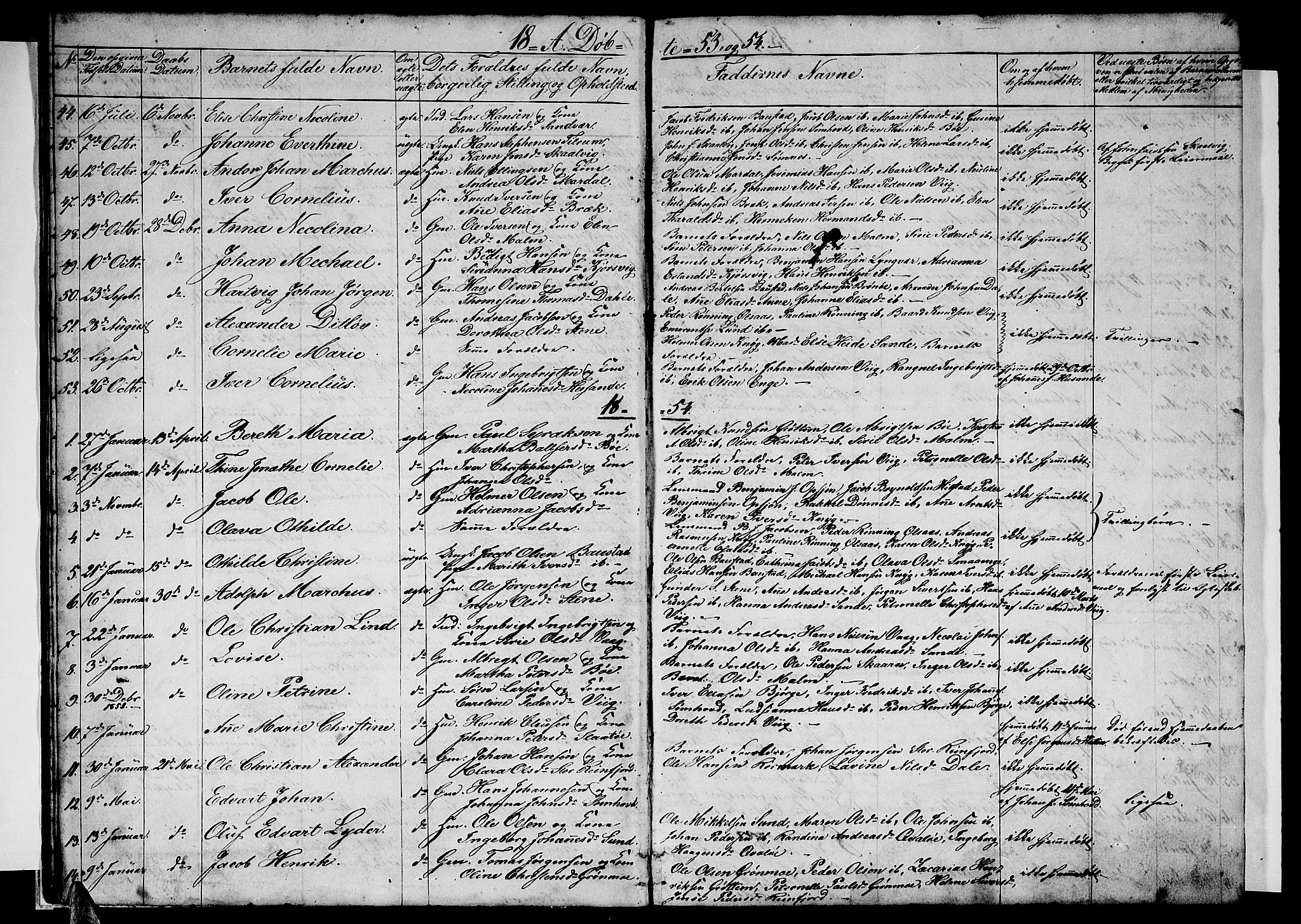Ministerialprotokoller, klokkerbøker og fødselsregistre - Nordland, AV/SAT-A-1459/812/L0187: Klokkerbok nr. 812C05, 1850-1883, s. 11