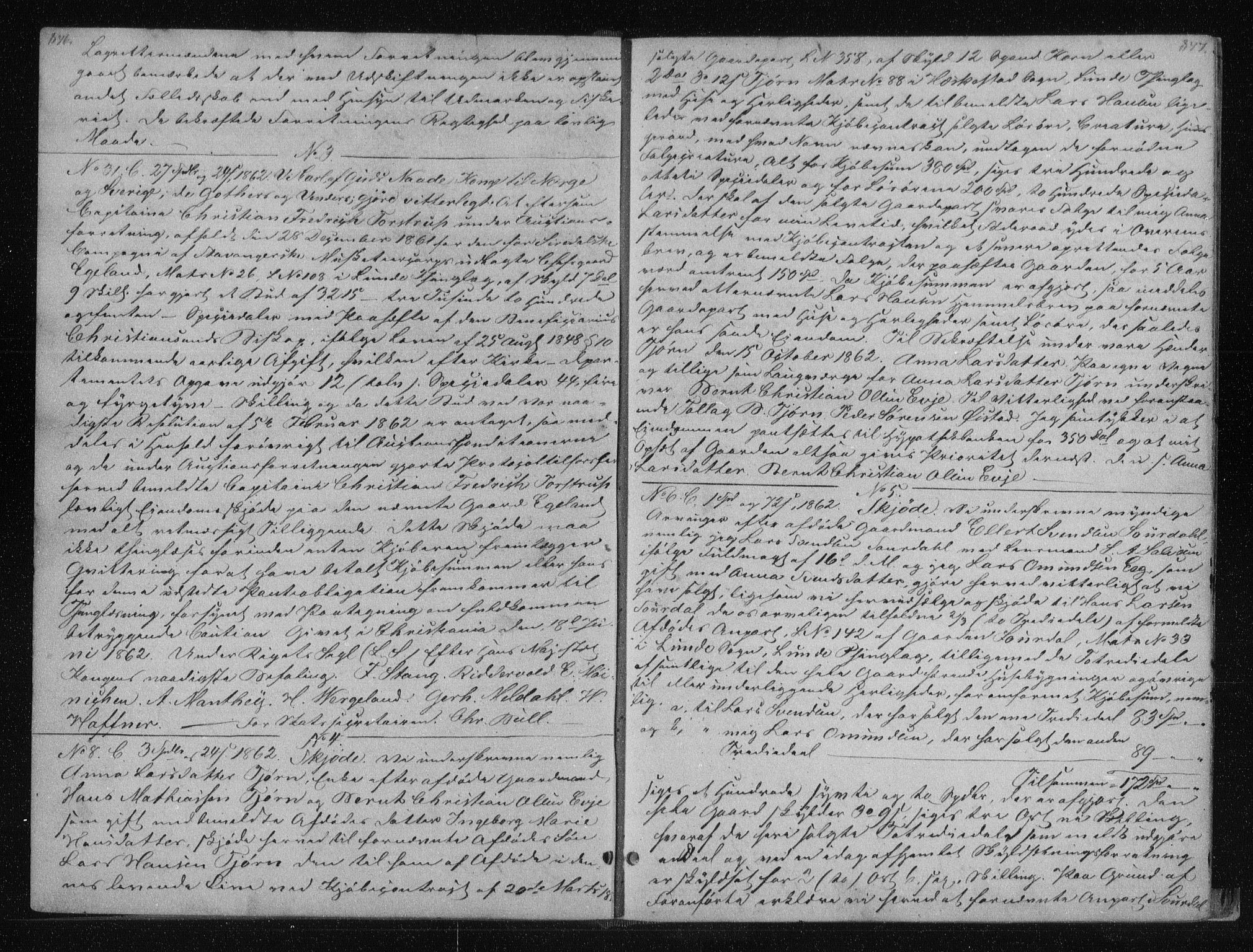 Jæren og Dalane sorenskriveri, AV/SAST-A-100306/4/41/41BA/L0007: Pantebok nr. 5, 1859-1863, s. 846-847