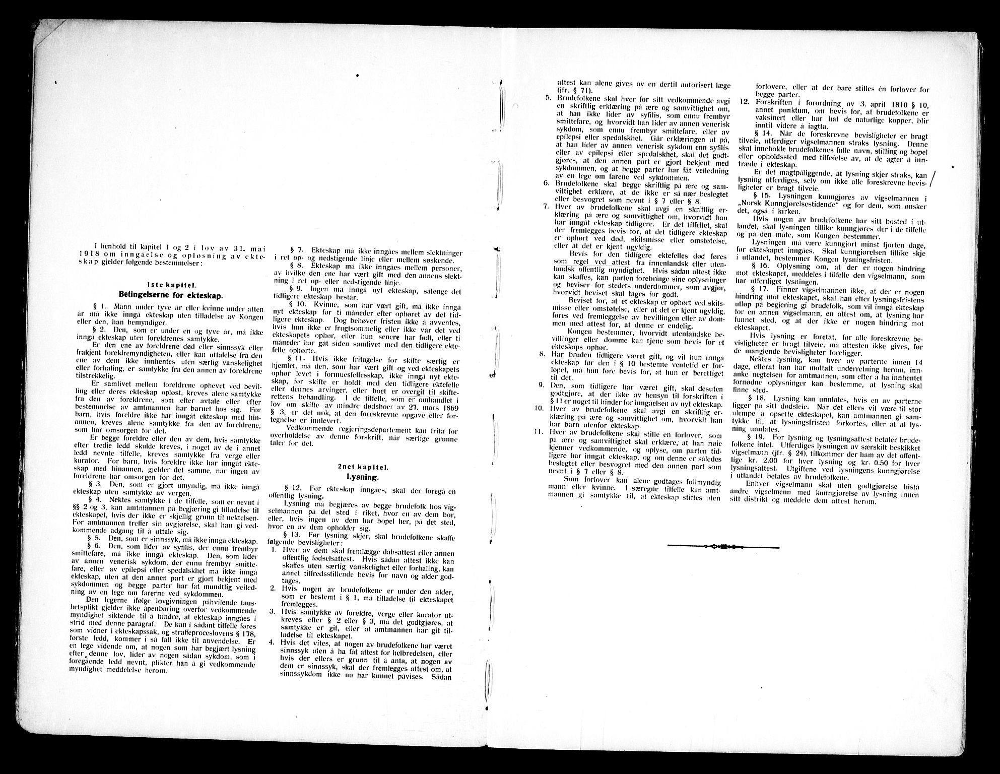 Skjeberg prestekontor Kirkebøker, AV/SAO-A-10923/H/Ha/L0004: Lysningsprotokoll nr. I 4, 1938-1970