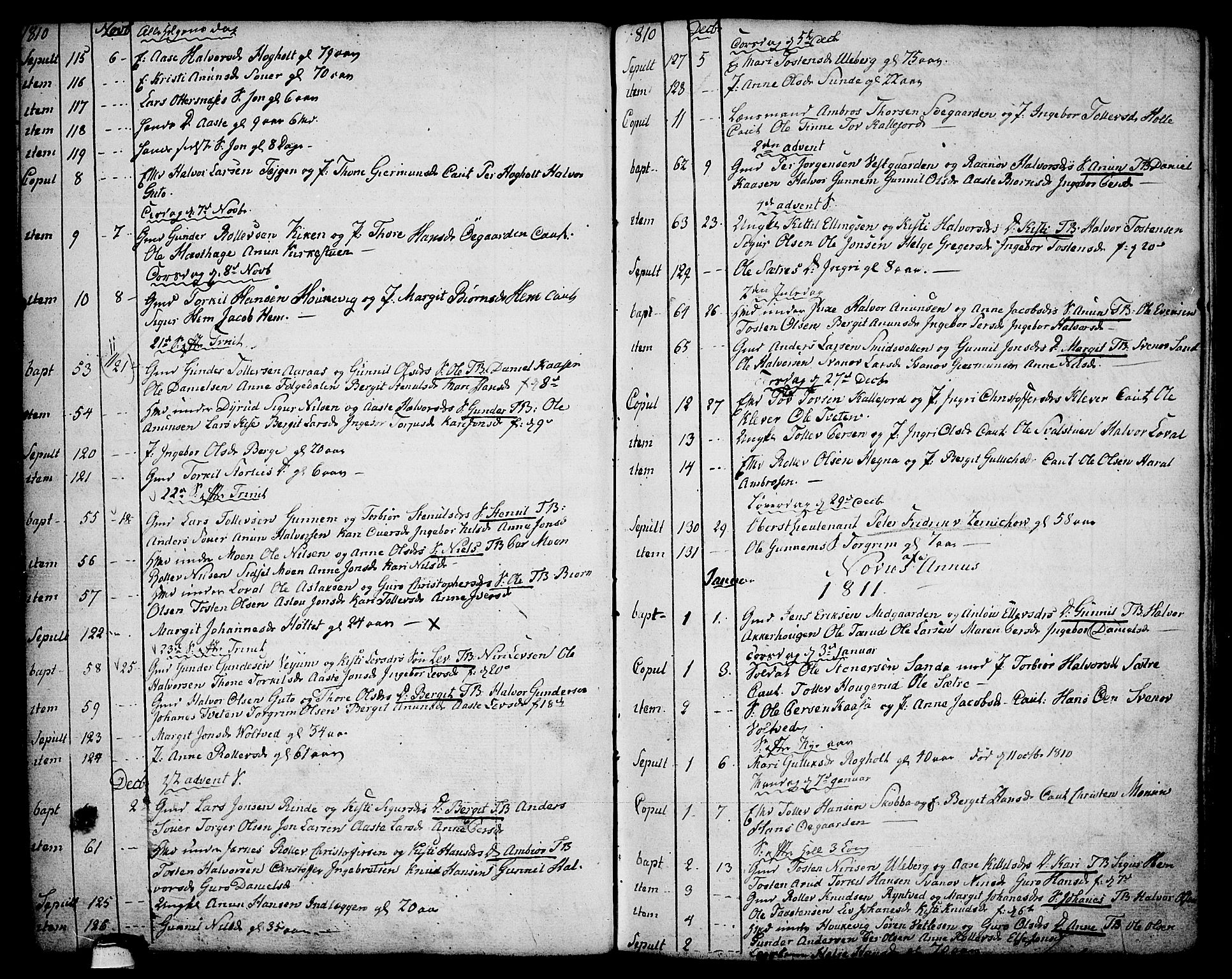Sauherad kirkebøker, AV/SAKO-A-298/F/Fa/L0004: Ministerialbok nr. I 4, 1767-1814