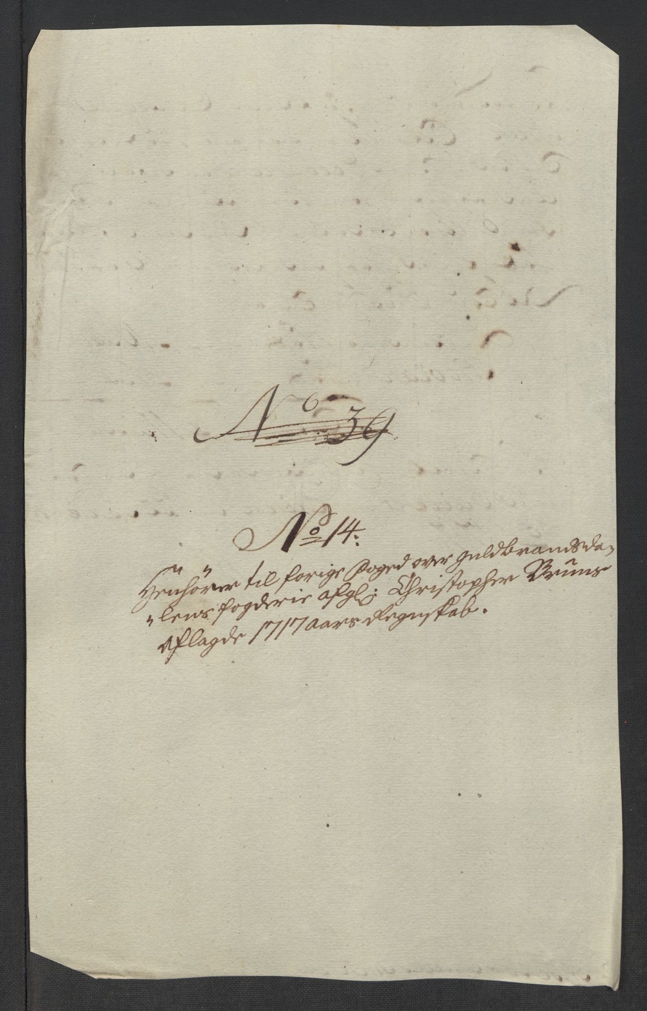 Rentekammeret inntil 1814, Reviderte regnskaper, Fogderegnskap, RA/EA-4092/R17/L1187: Fogderegnskap Gudbrandsdal, 1717, s. 180