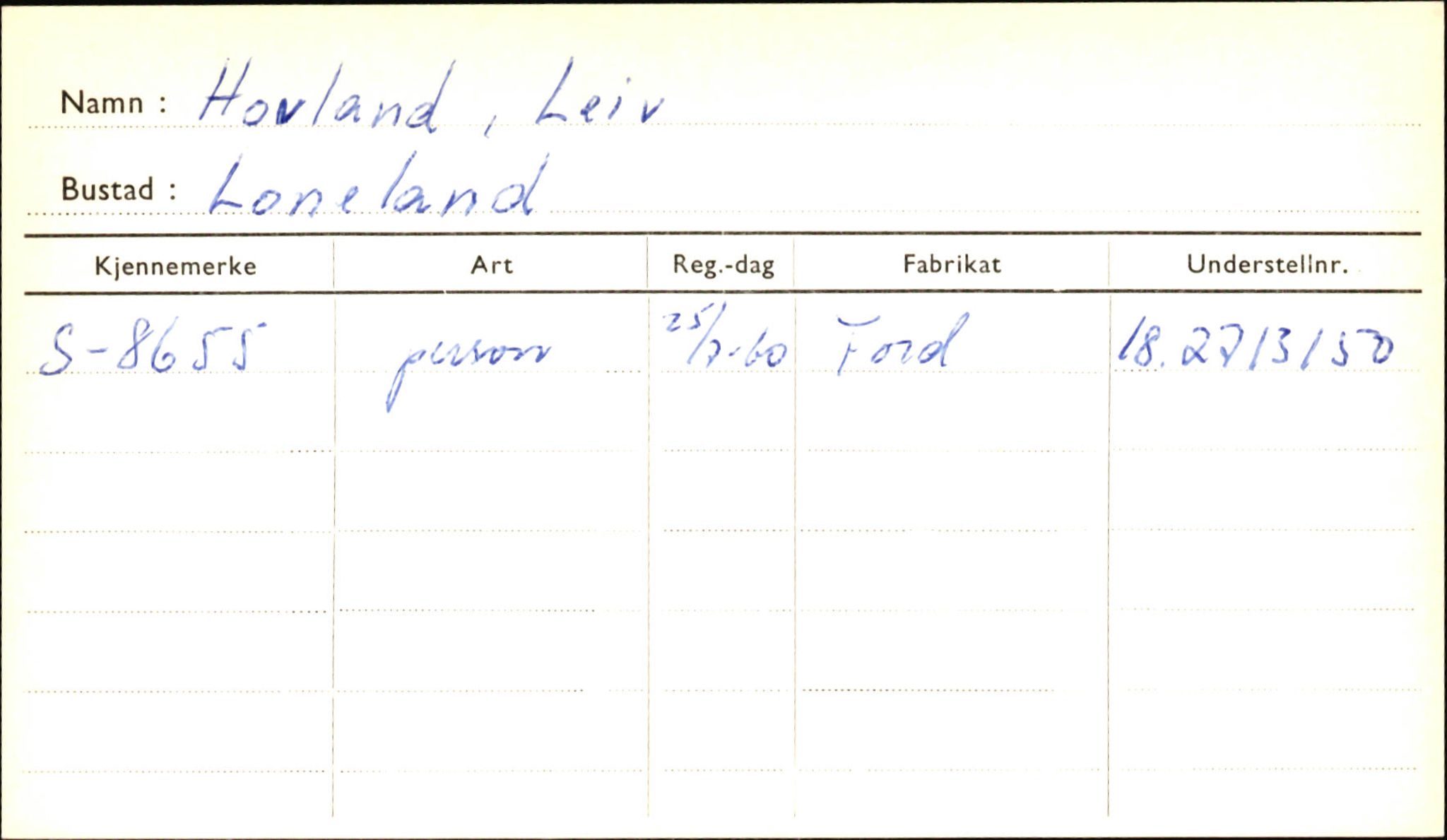 Statens vegvesen, Sogn og Fjordane vegkontor, SAB/A-5301/4/F/L0001A: Eigarregister Fjordane til 1.6.1961, 1930-1961, s. 718