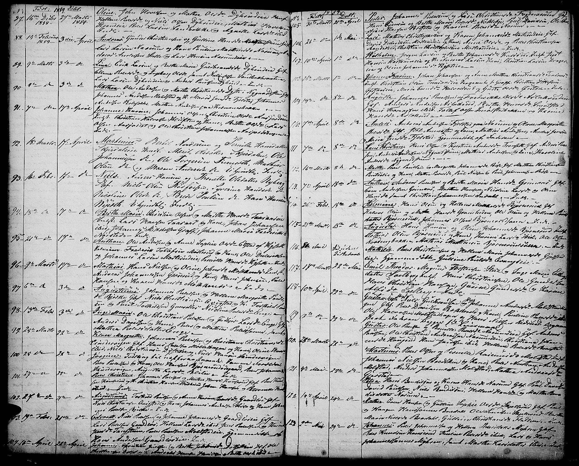 Vestre Toten prestekontor, AV/SAH-PREST-108/H/Ha/Hab/L0005: Klokkerbok nr. 5, 1854-1870, s. 47