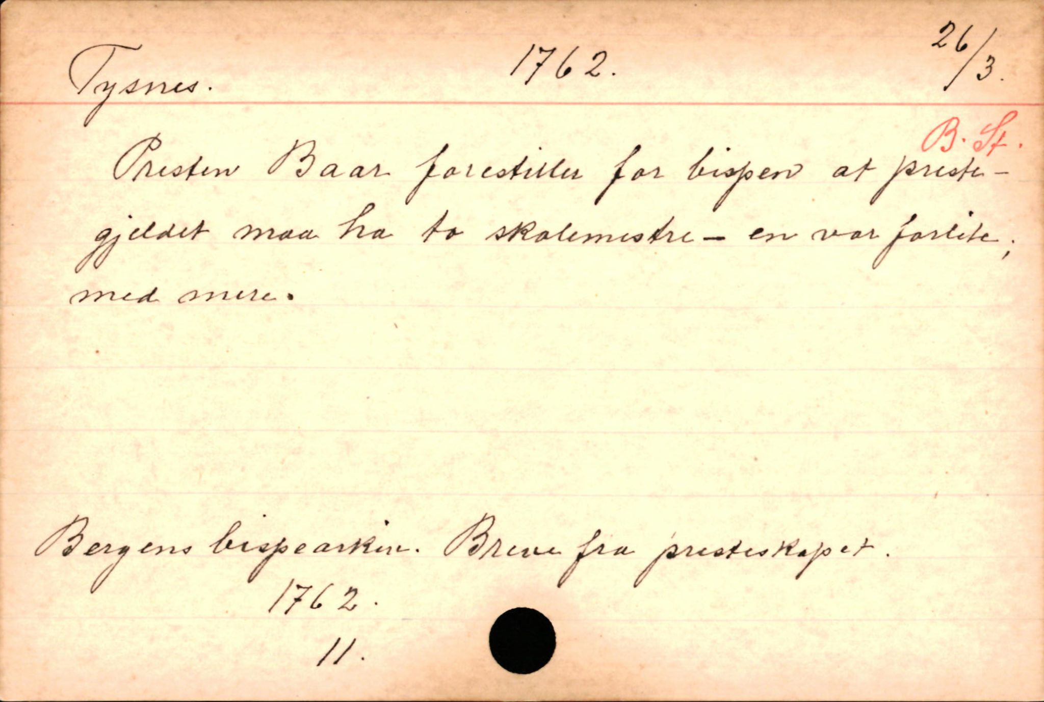 Haugen, Johannes - lærer, AV/SAB-SAB/PA-0036/01/L0001: Om klokkere og lærere, 1521-1904, s. 2541