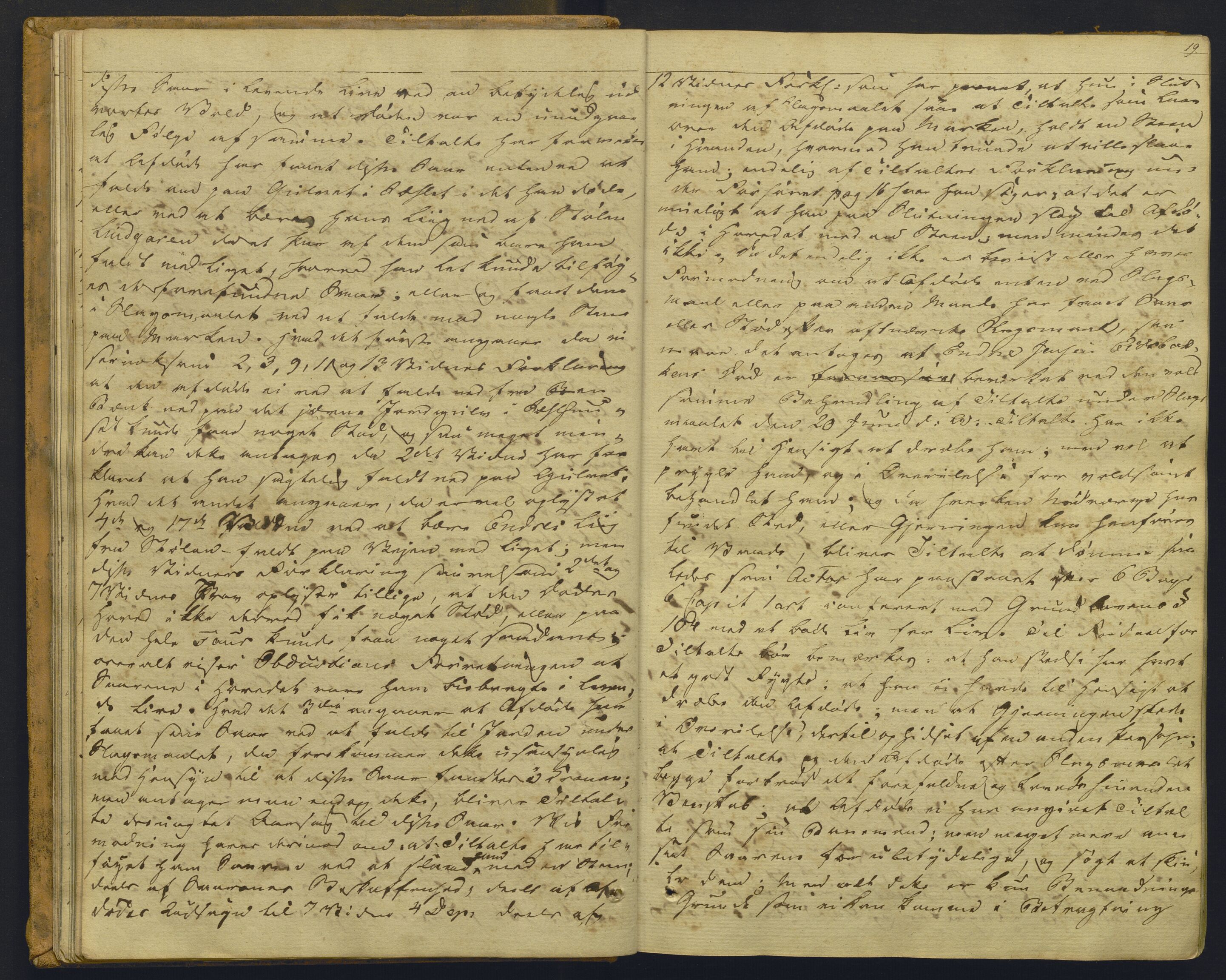 Indre Sogn tingrett, AV/SAB-A-3301/1/F/Fb/Fbc/L0003: Offentlege saker, Ba 3, 1827-1838, s. 18b-19a