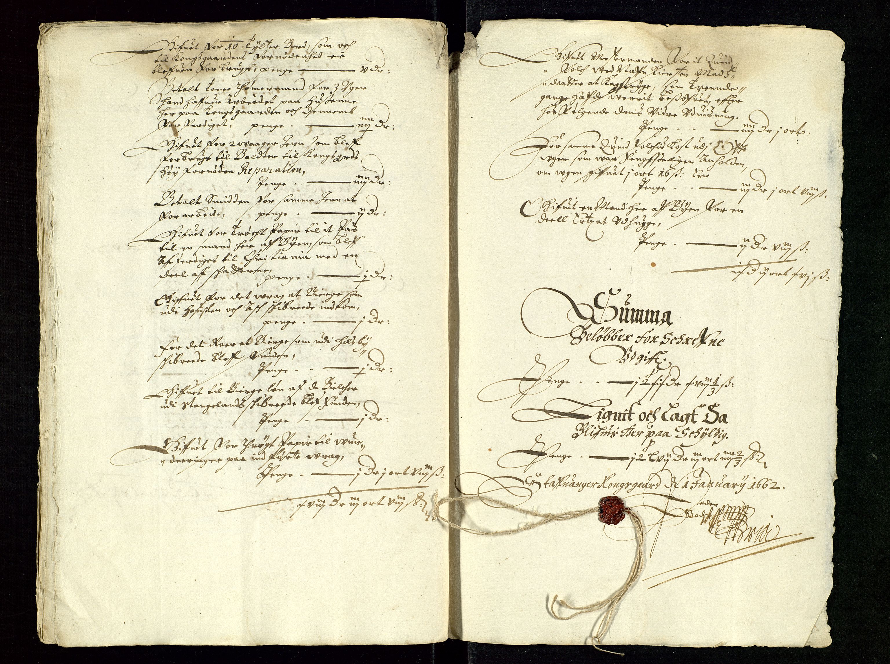 Stavanger len, AV/SAST-A-101870/Ob/L0030: Diverse, 1659-1662, s. 125