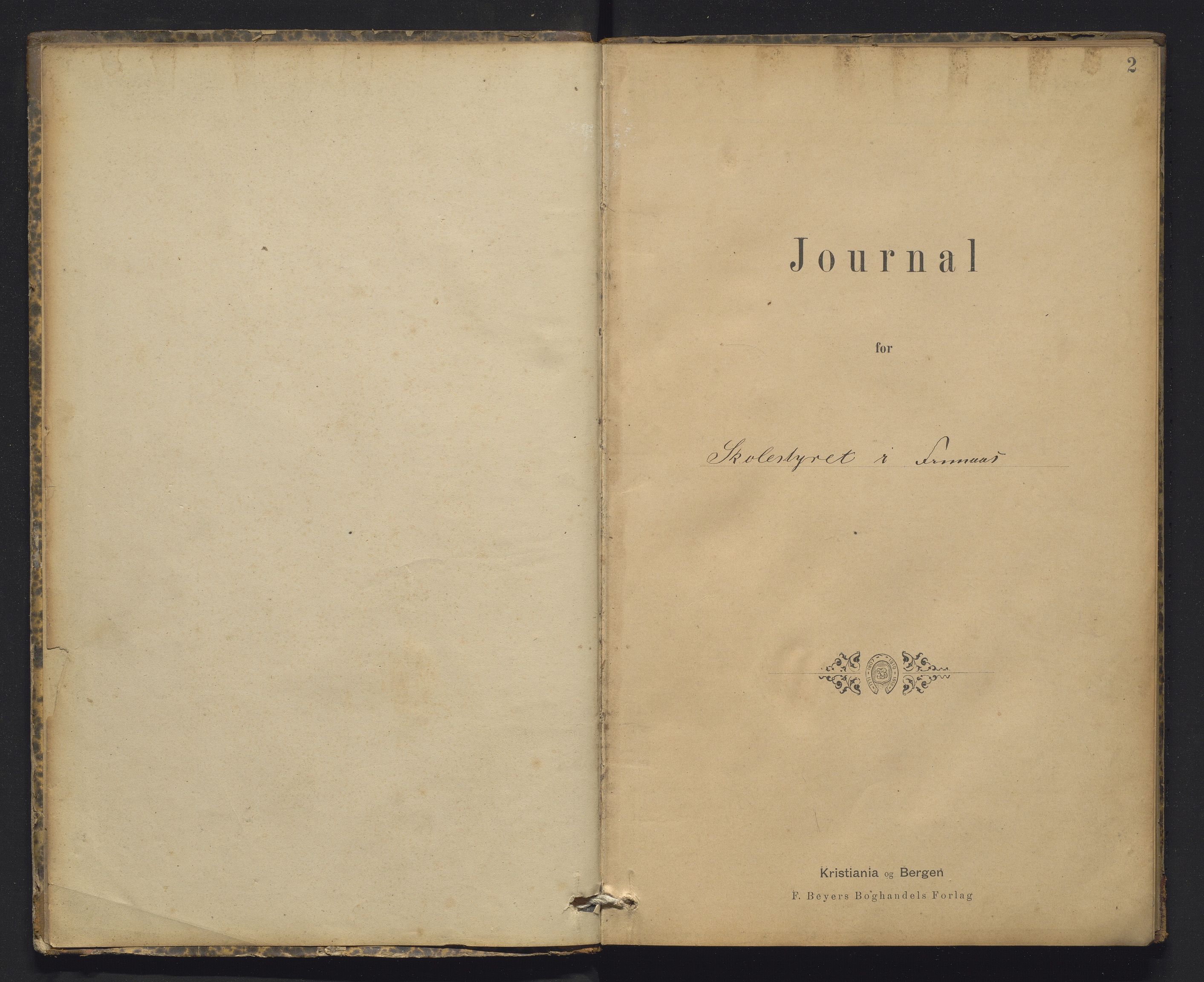 Finnaas kommune. Skulestyret, IKAH/1218a-211/C/Ca/L0001: Postjournal for Finnås skulestyre, 1890-1901