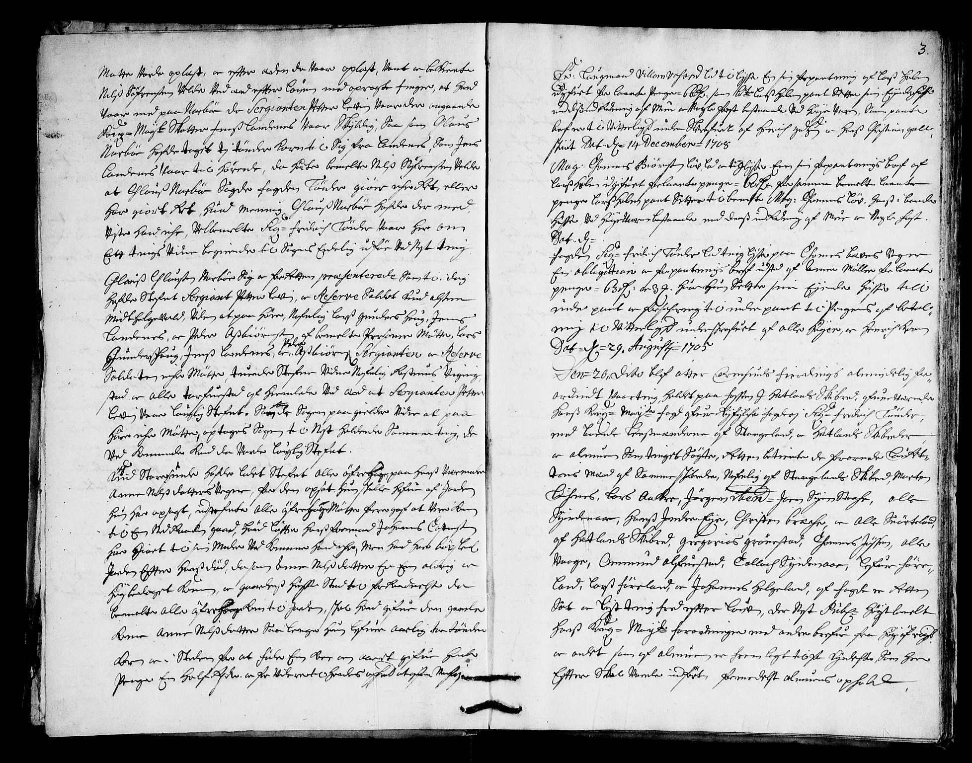 Ryfylke tingrett, AV/SAST-A-100055/001/I/IB/IBBa/L0038: Tingbok, Karmsund og Hesby, 1709, s. 2b-3a