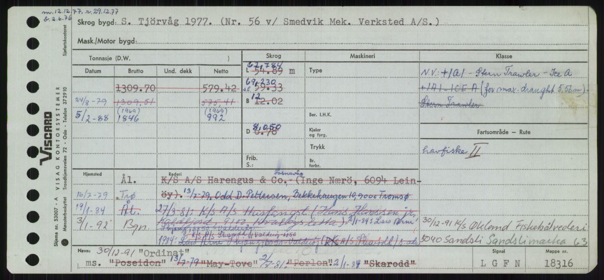 Sjøfartsdirektoratet med forløpere, Skipsmålingen, RA/S-1627/H/Ha/L0004/0002: Fartøy, Mas-R / Fartøy, Odin-R, s. 115