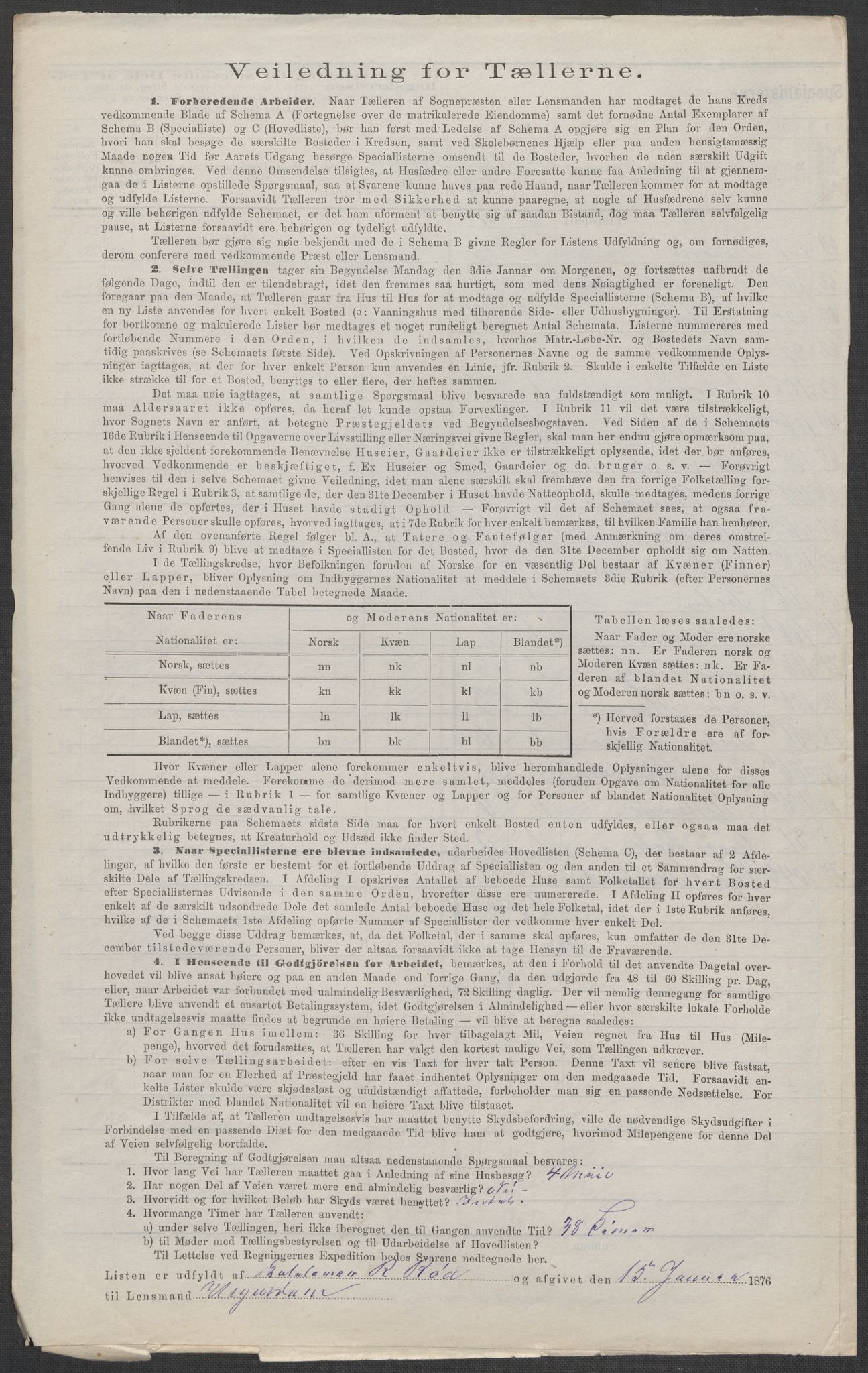 RA, Folketelling 1875 for 0137P Våler prestegjeld, 1875, s. 9