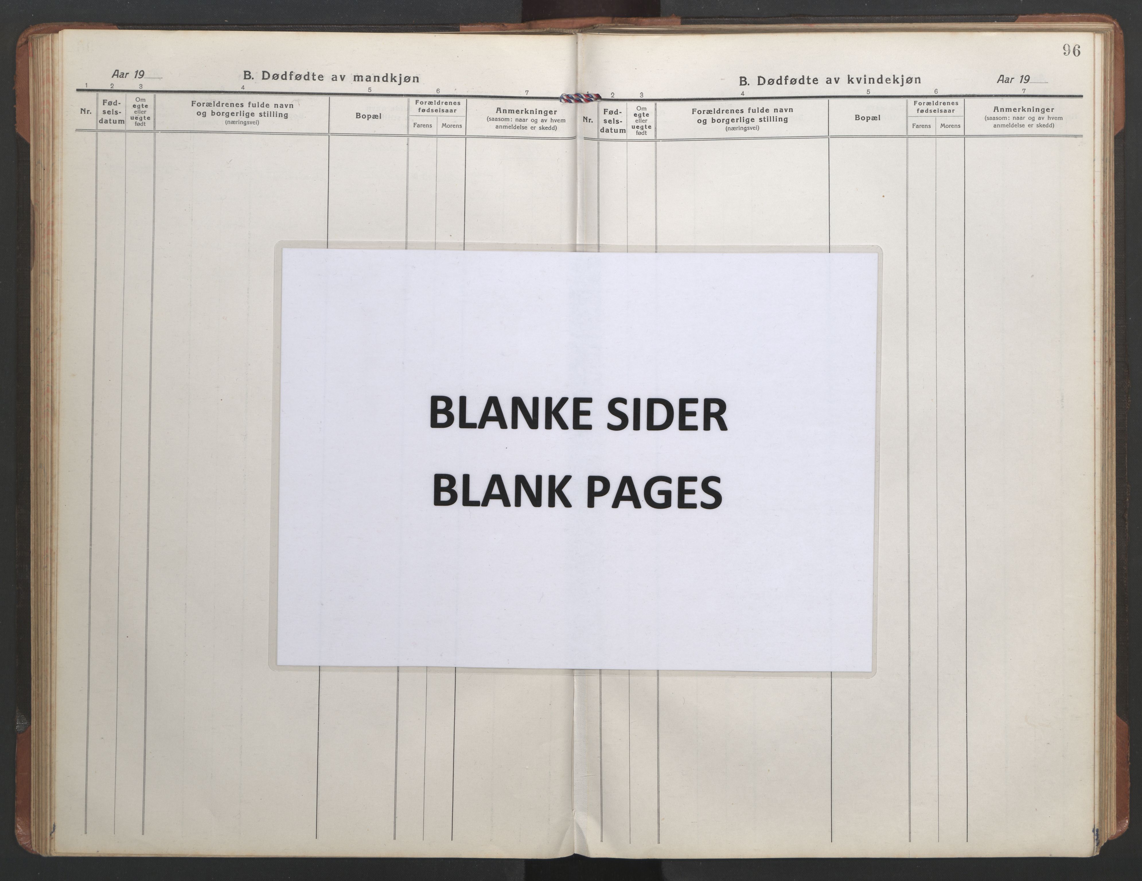 Ministerialprotokoller, klokkerbøker og fødselsregistre - Nordland, AV/SAT-A-1459/836/L0539: Klokkerbok nr. 836C03, 1917-1949, s. 96