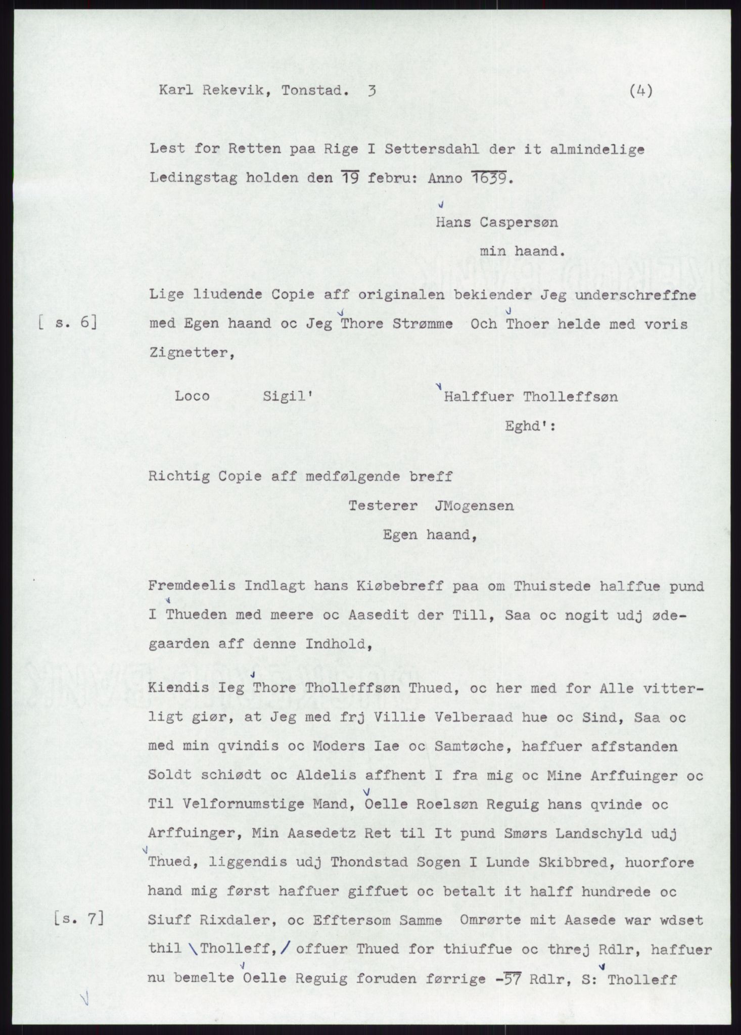 Samlinger til kildeutgivelse, Diplomavskriftsamlingen, AV/RA-EA-4053/H/Ha, s. 2394