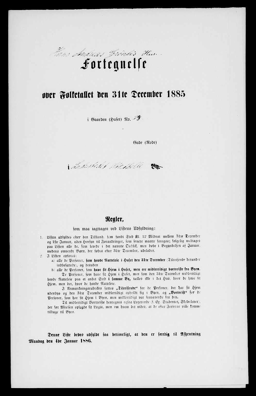 SAKO, Folketelling 1885 for 0803 Stathelle ladested, 1885, s. 44