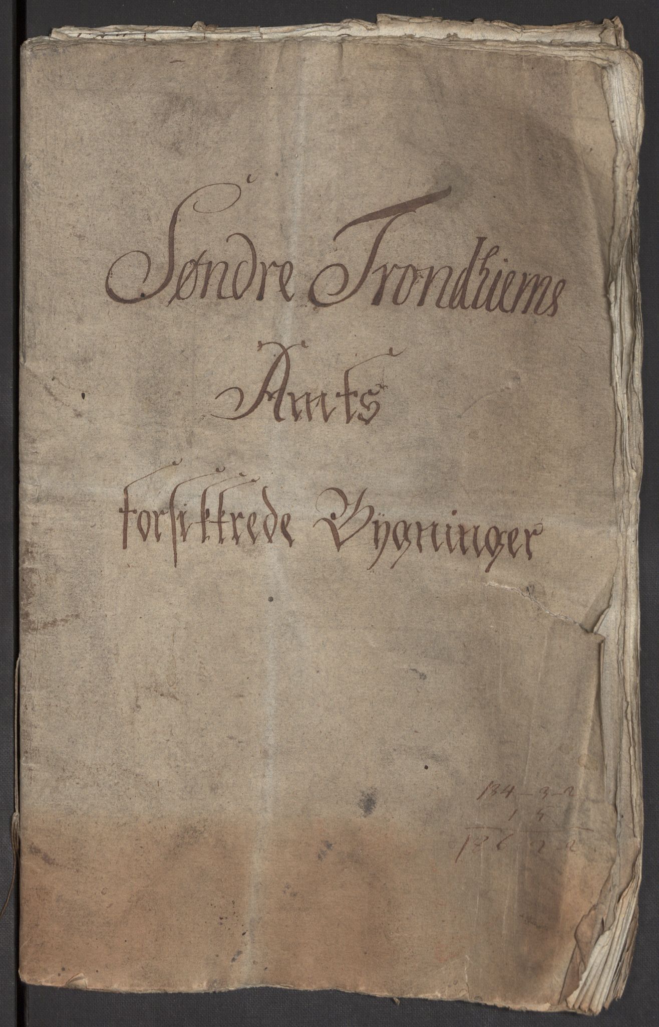 Kommersekollegiet, Brannforsikringskontoret 1767-1814, RA/EA-5458/F/Fb/L0077/0004: Søndre Trondheims amt / Registre, Søndre Trondheim amt, 1805-1813
