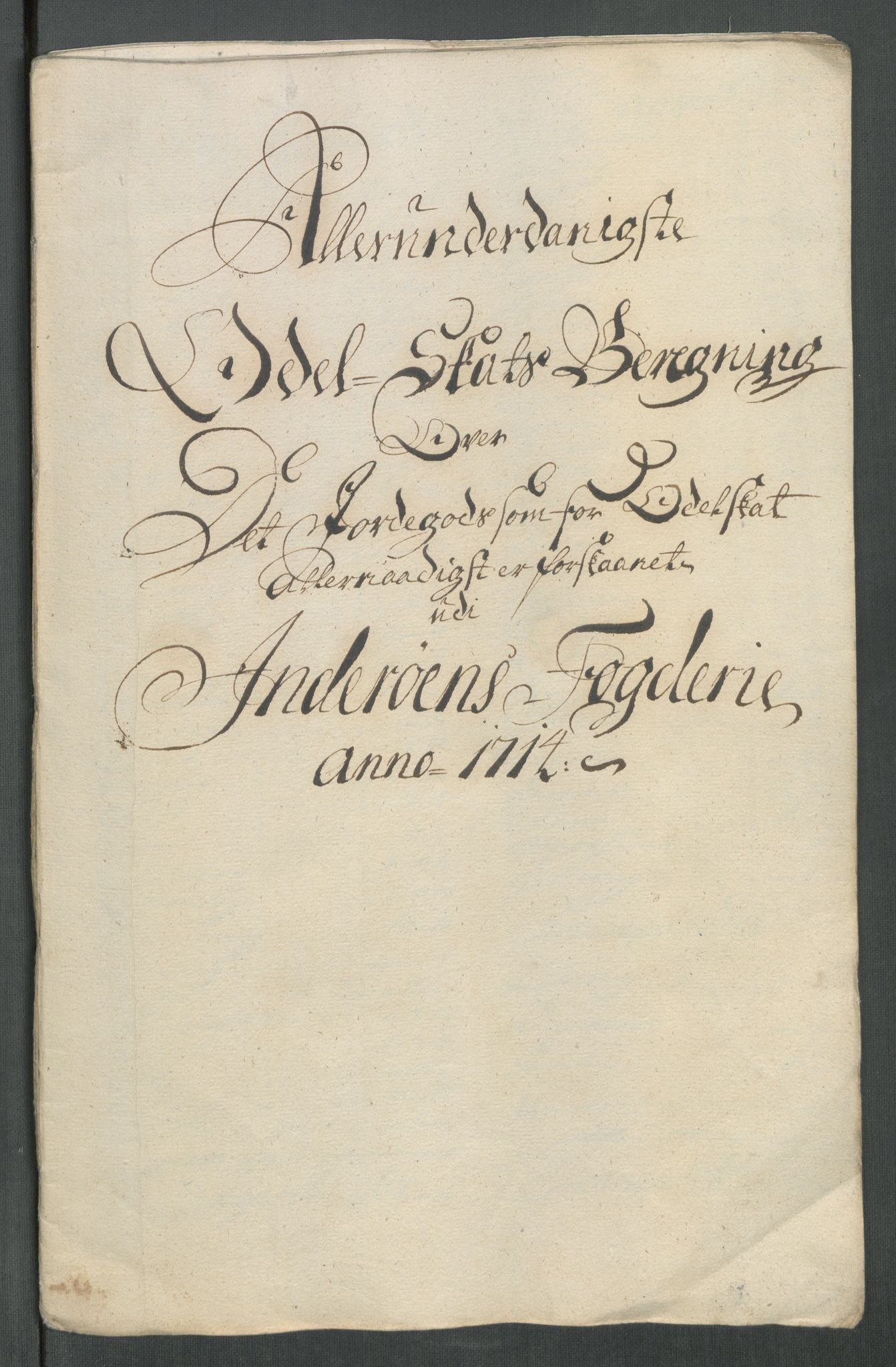 Rentekammeret inntil 1814, Reviderte regnskaper, Fogderegnskap, RA/EA-4092/R63/L4322: Fogderegnskap Inderøy, 1714, s. 324