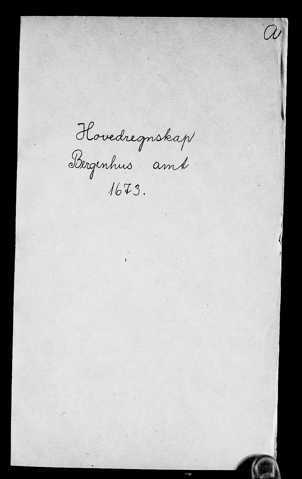 Rentekammeret inntil 1814, Reviderte regnskaper, Stiftamtstueregnskaper, Bergen stiftamt, AV/RA-EA-6043/R/Rc/L0036: Bergen stiftamt, 1668-1673