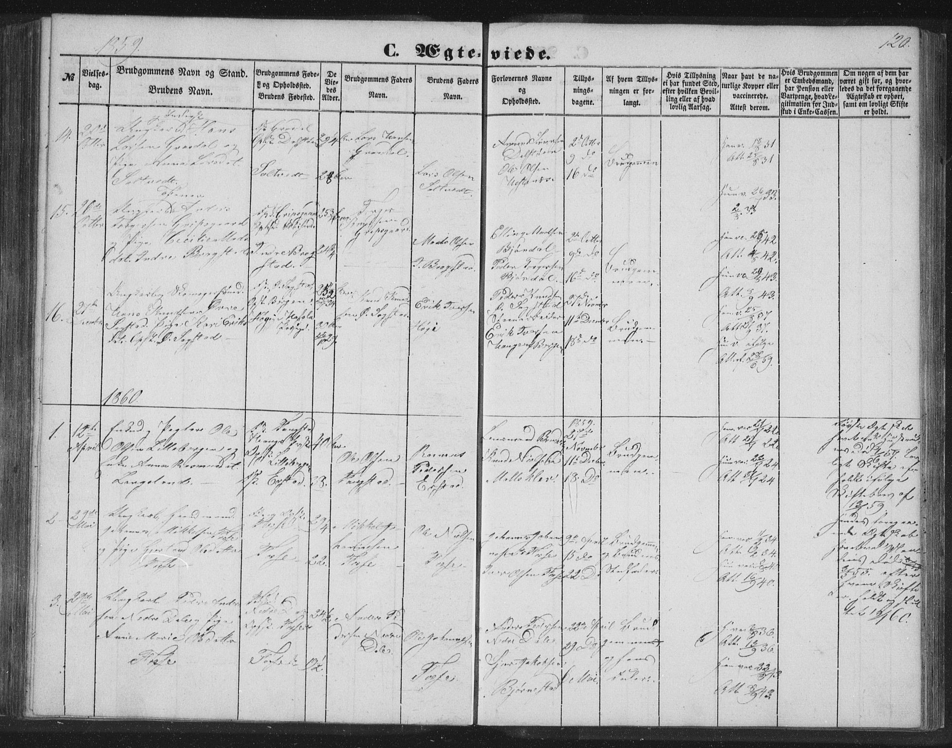 Alversund Sokneprestembete, AV/SAB-A-73901/H/Ha/Hab: Klokkerbok nr. C 1, 1851-1866, s. 120