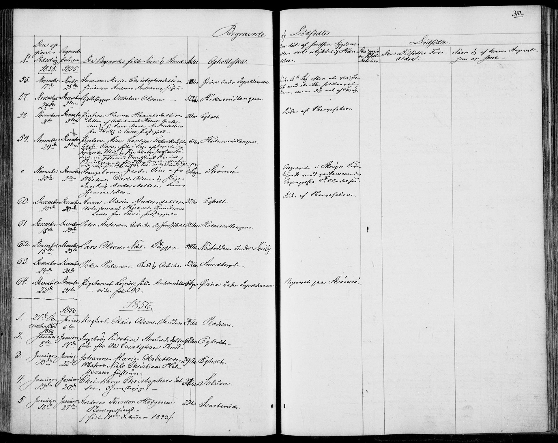 Skoger kirkebøker, SAKO/A-59/F/Fa/L0003: Ministerialbok nr. I 3, 1842-1861, s. 320