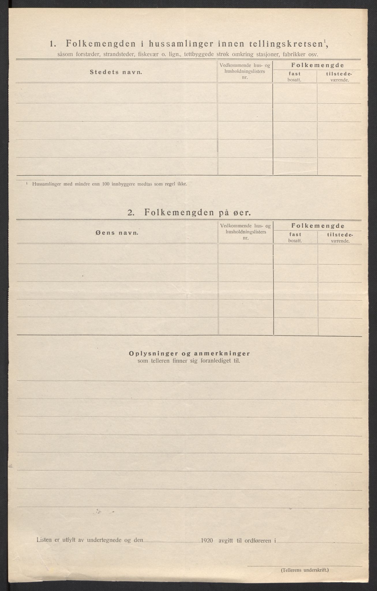 SAH, Folketelling 1920 for 0414 Vang herred, 1920, s. 42