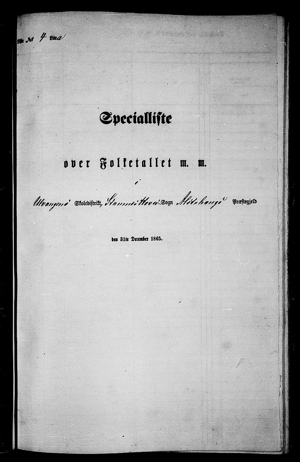 RA, Folketelling 1865 for 1820P Alstahaug prestegjeld, 1865, s. 83