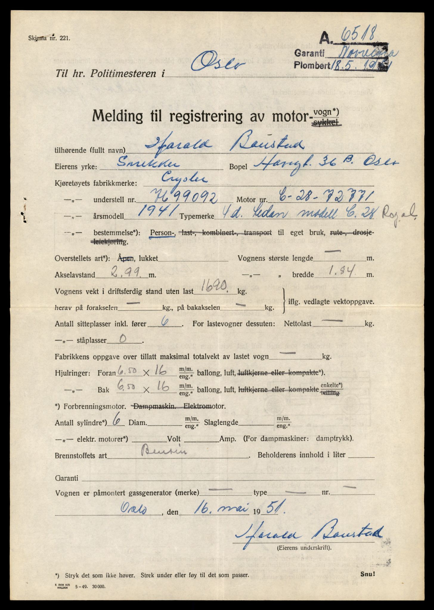 Møre og Romsdal vegkontor - Ålesund trafikkstasjon, AV/SAT-A-4099/F/Fe/L0046: Registreringskort for kjøretøy T 14445 - T 14579, 1927-1998