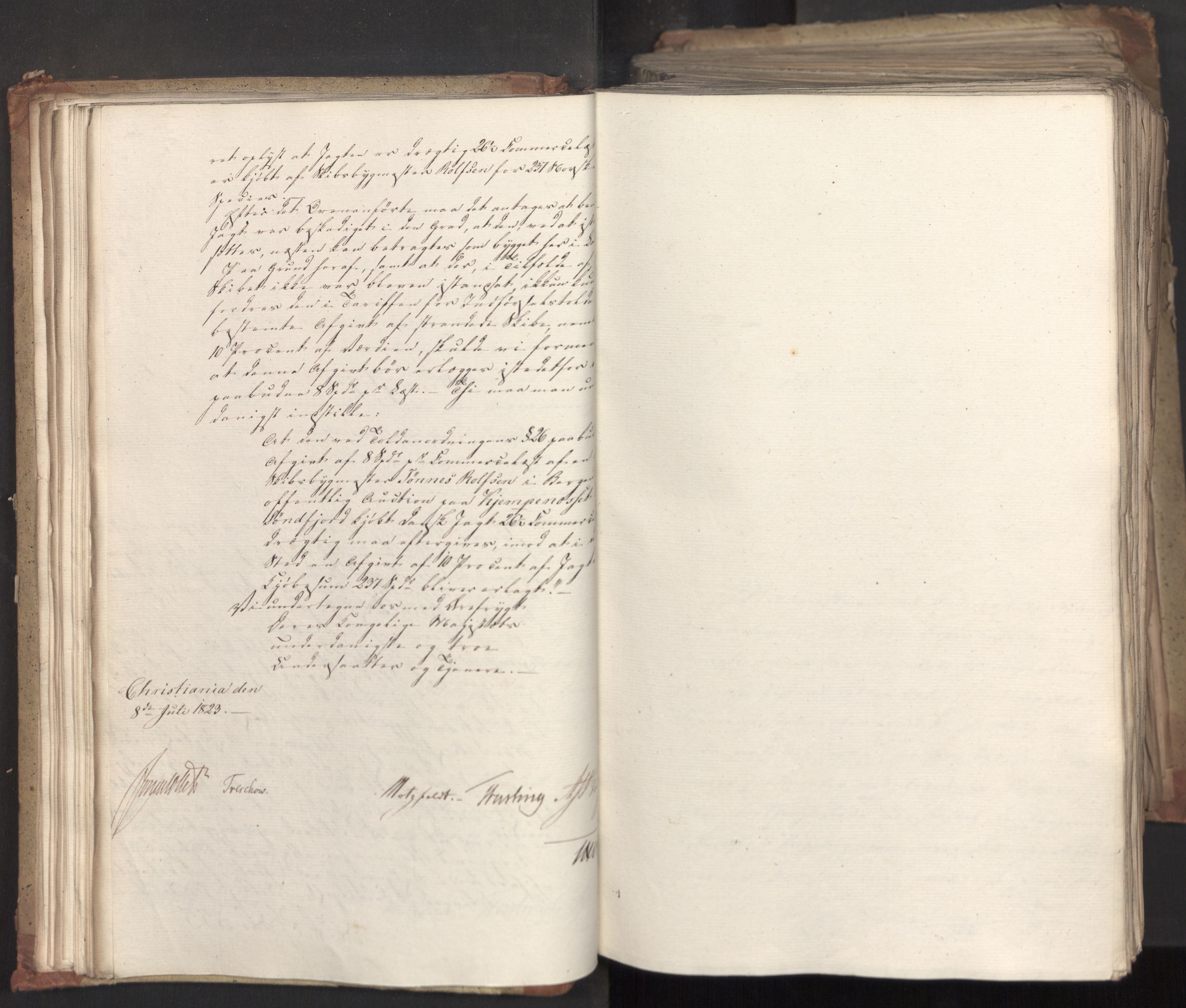 Statsrådsavdelingen i Stockholm, AV/RA-S-1003/D/Da/L0035: Regjeringsinnstillinger nr. 541-840, 1823, s. 37