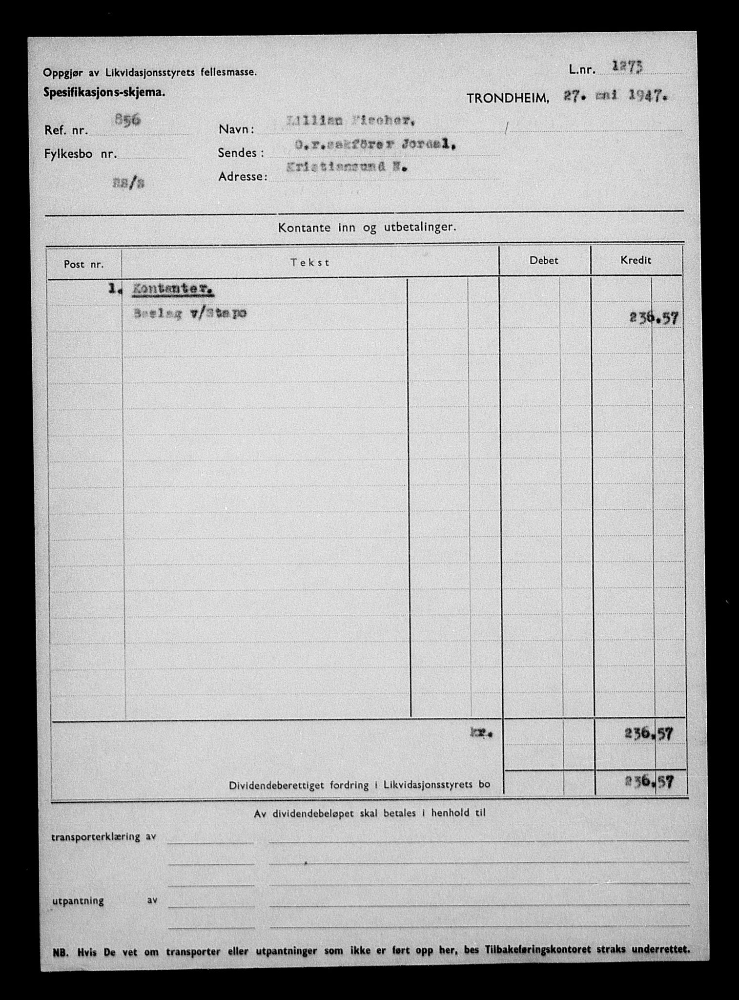 Justisdepartementet, Tilbakeføringskontoret for inndratte formuer, AV/RA-S-1564/H/Hc/Hcb/L0912: --, 1945-1947, s. 891