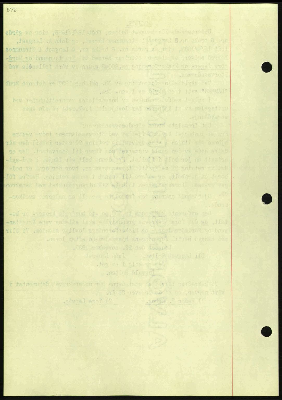 Nordmøre sorenskriveri, AV/SAT-A-4132/1/2/2Ca: Pantebok nr. A82, 1937-1938, Dagboknr: 2836/1937