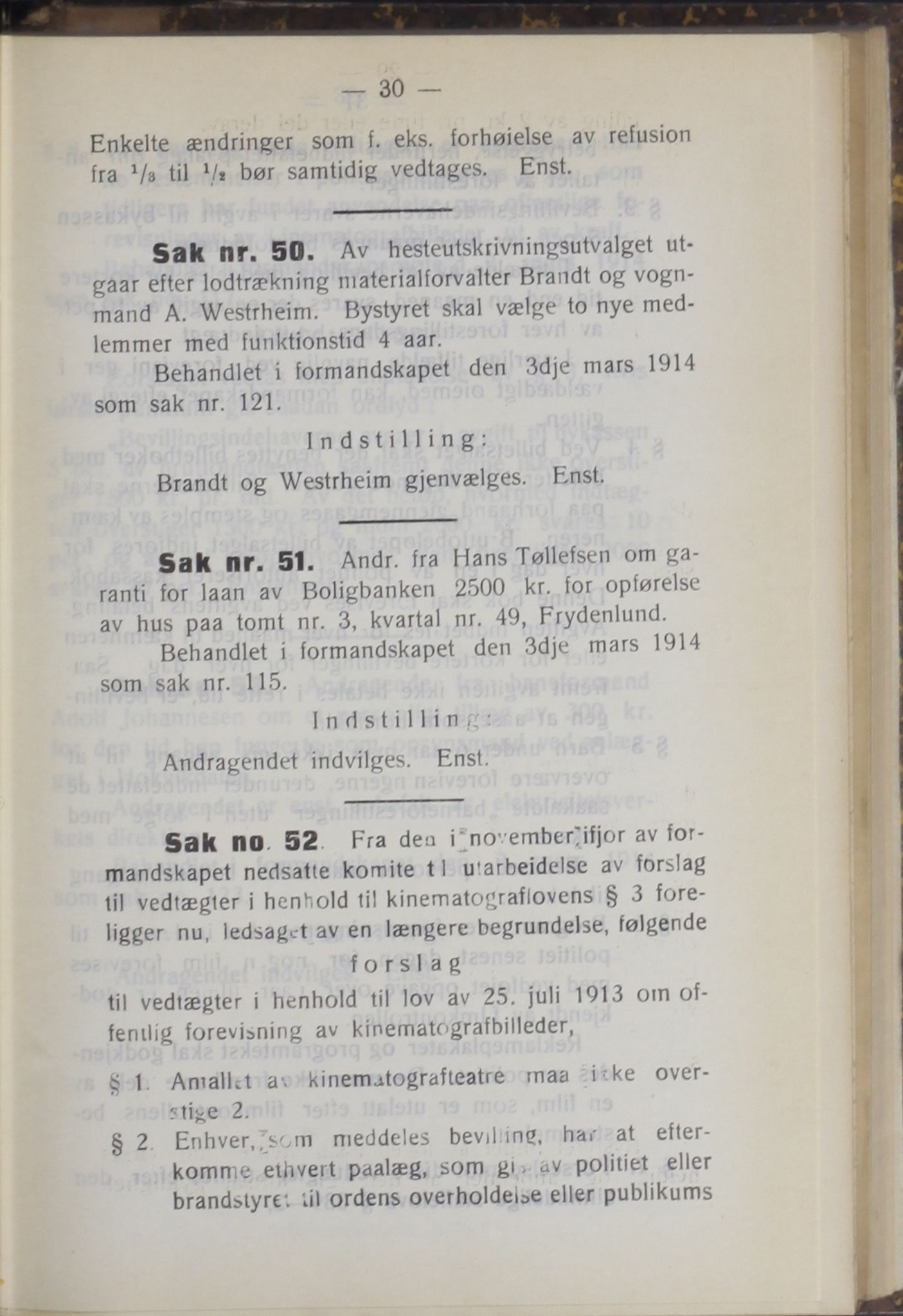 Narvik kommune. Formannskap , AIN/K-18050.150/A/Ab/L0004: Møtebok, 1914