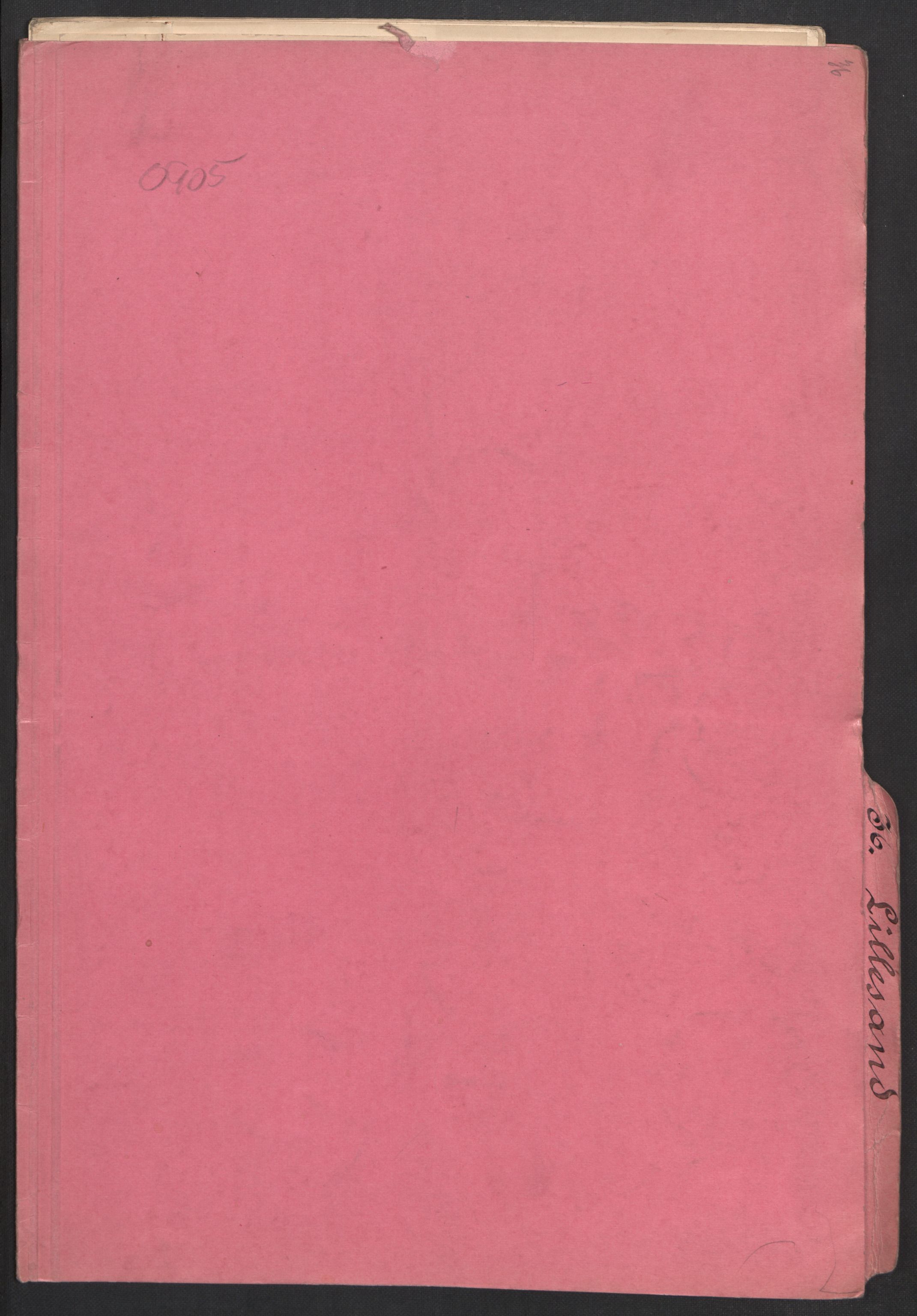 SAK, Folketelling 1920 for 0905 Lillesand ladested, 1920, s. 1