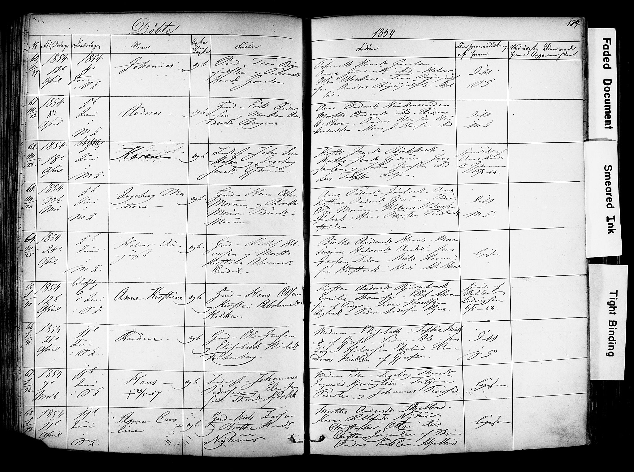 Solum kirkebøker, SAKO/A-306/F/Fa/L0006: Ministerialbok nr. I 6, 1844-1855, s. 159