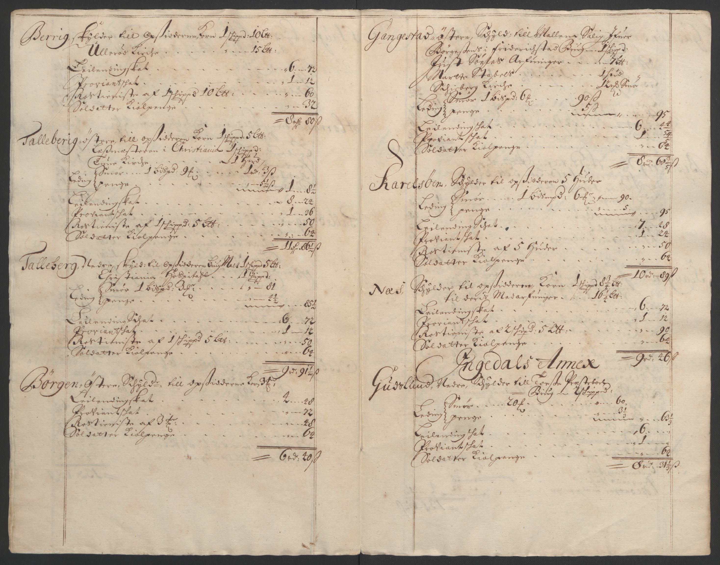 Rentekammeret inntil 1814, Reviderte regnskaper, Fogderegnskap, RA/EA-4092/R01/L0012: Fogderegnskap Idd og Marker, 1694-1695, s. 257