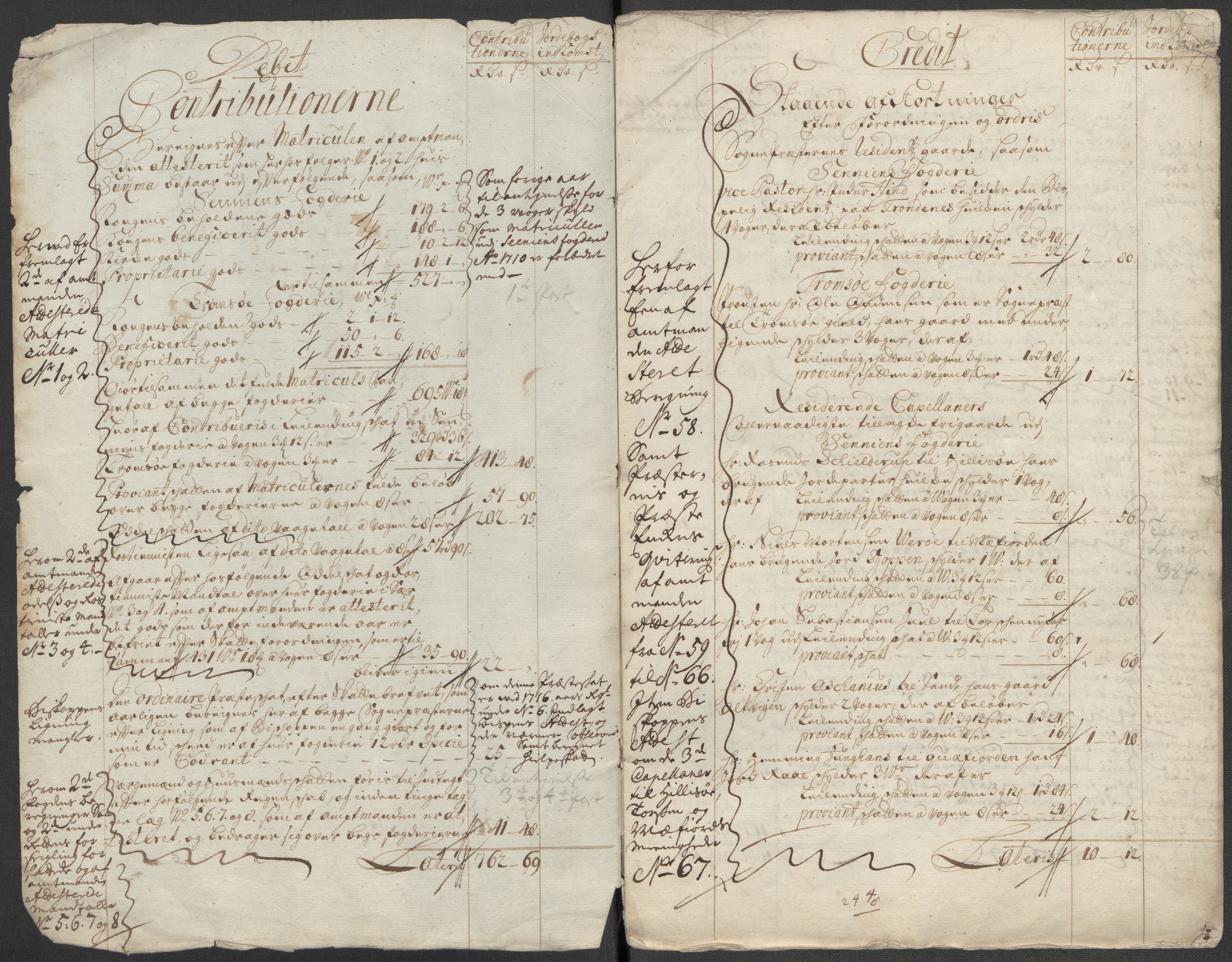 Rentekammeret inntil 1814, Reviderte regnskaper, Fogderegnskap, AV/RA-EA-4092/R68/L4761: Fogderegnskap Senja og Troms, 1715, s. 5