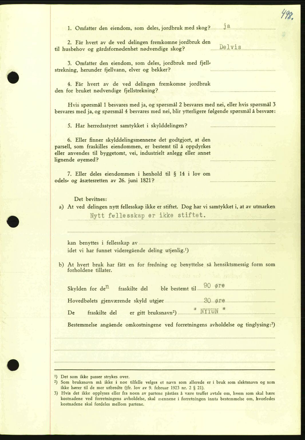 Nordmøre sorenskriveri, SAT/A-4132/1/2/2Ca: Pantebok nr. A89, 1940-1941, Dagboknr: 36/1941