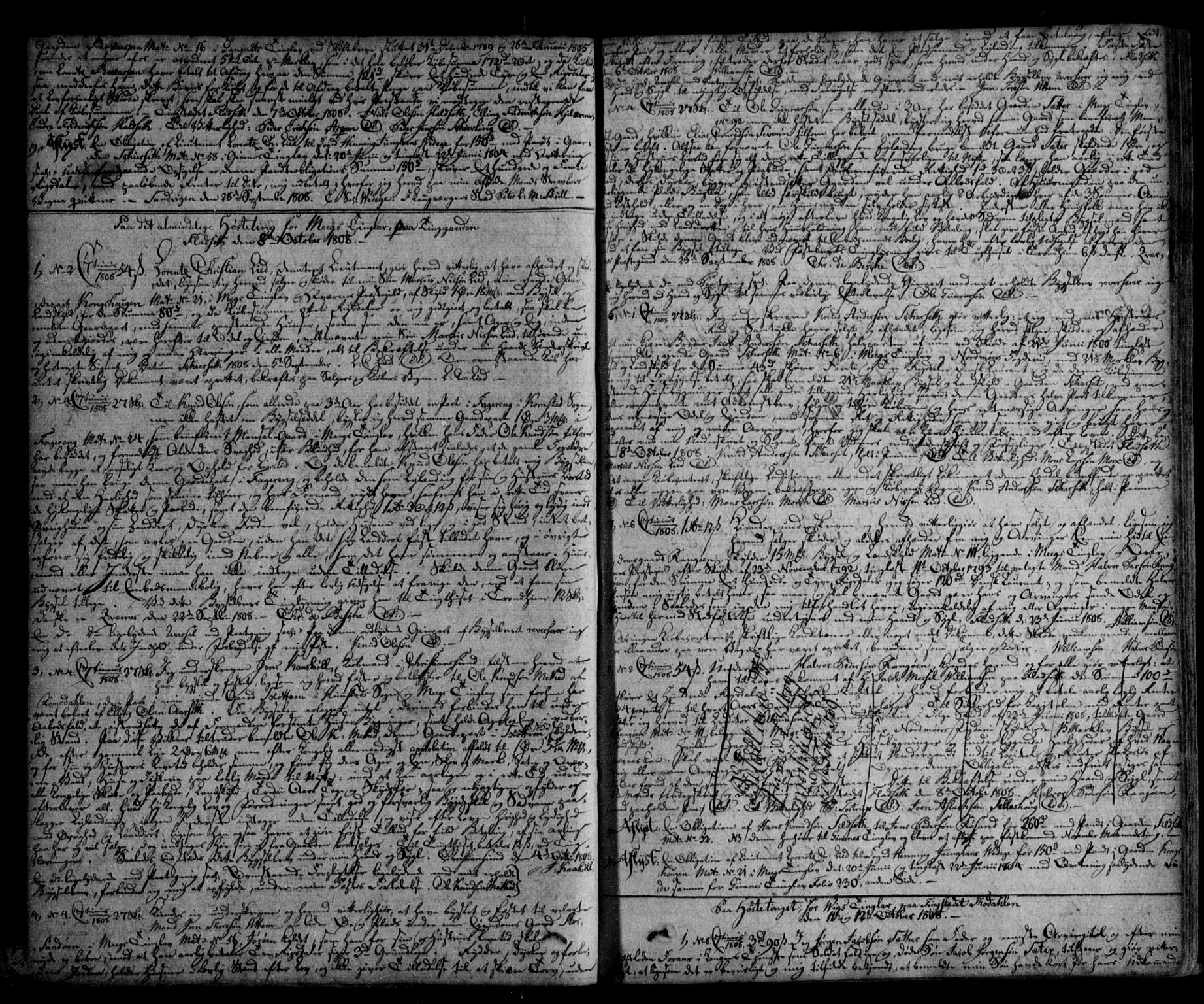 Nordmøre sorenskriveri, SAT/A-4132/1/2/2Ca/L0011: Pantebok nr. 7, 1804-1812, s. 231