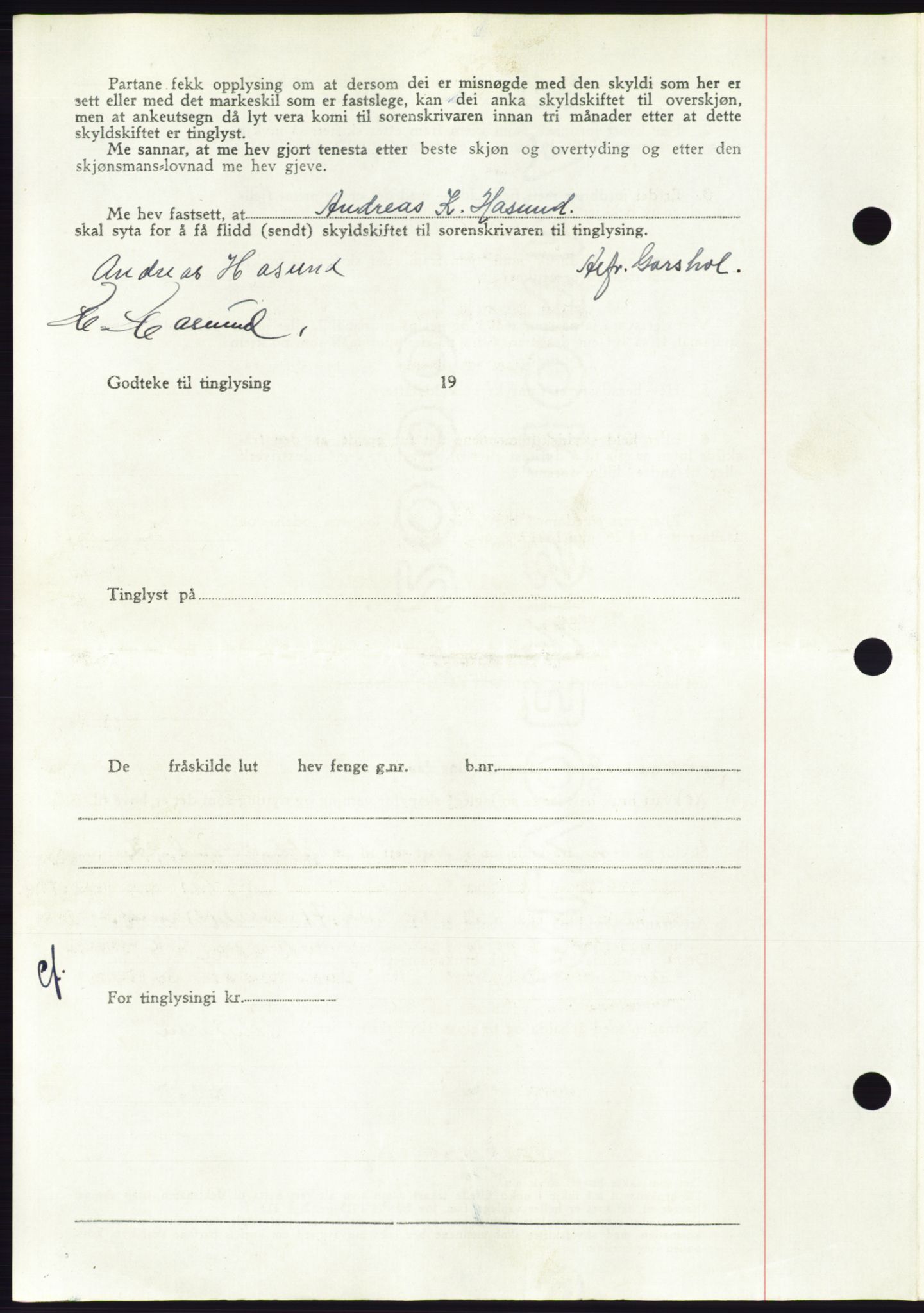 Søre Sunnmøre sorenskriveri, AV/SAT-A-4122/1/2/2C/L0084: Pantebok nr. 10A, 1949-1949, Dagboknr: 1091/1949