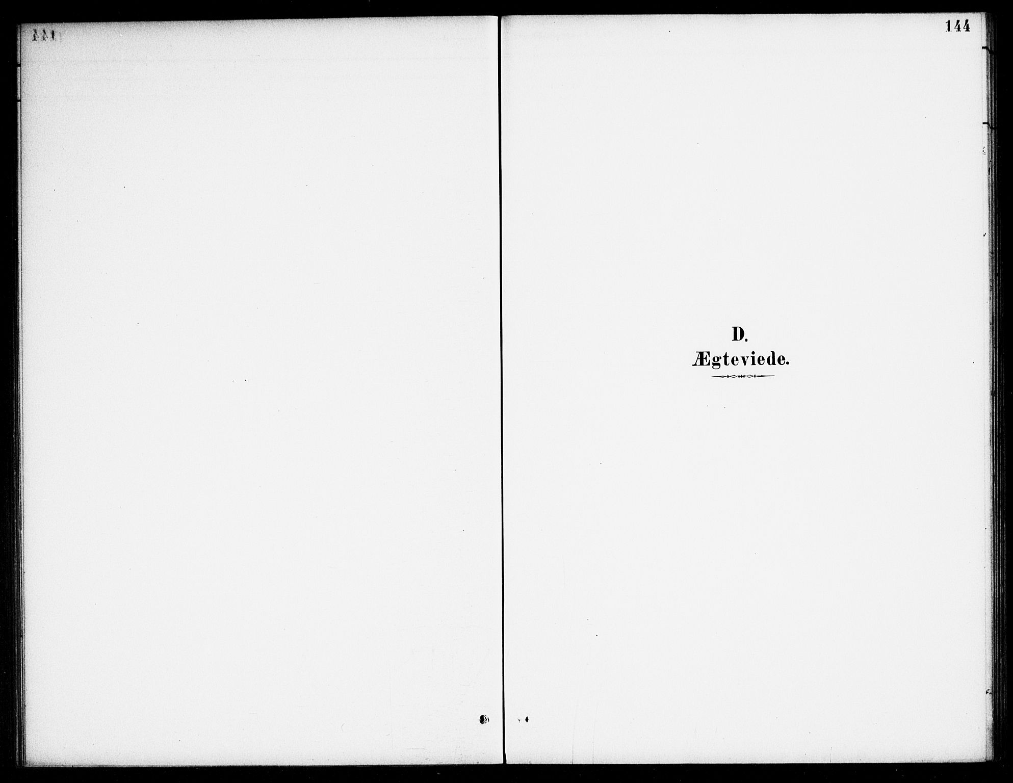 Bjelland sokneprestkontor, SAK/1111-0005/F/Fa/Fab/L0004: Ministerialbok nr. A 4, 1887-1920, s. 144