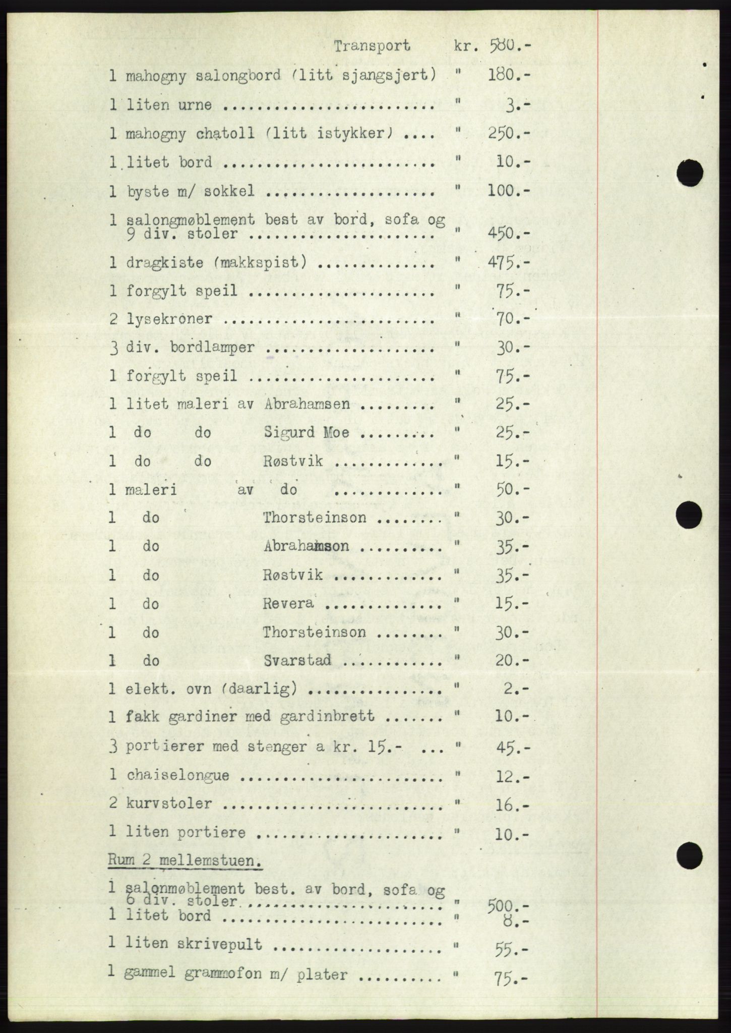 Ålesund byfogd, AV/SAT-A-4384: Pantebok nr. 31, 1933-1934, Tingl.dato: 03.04.1934