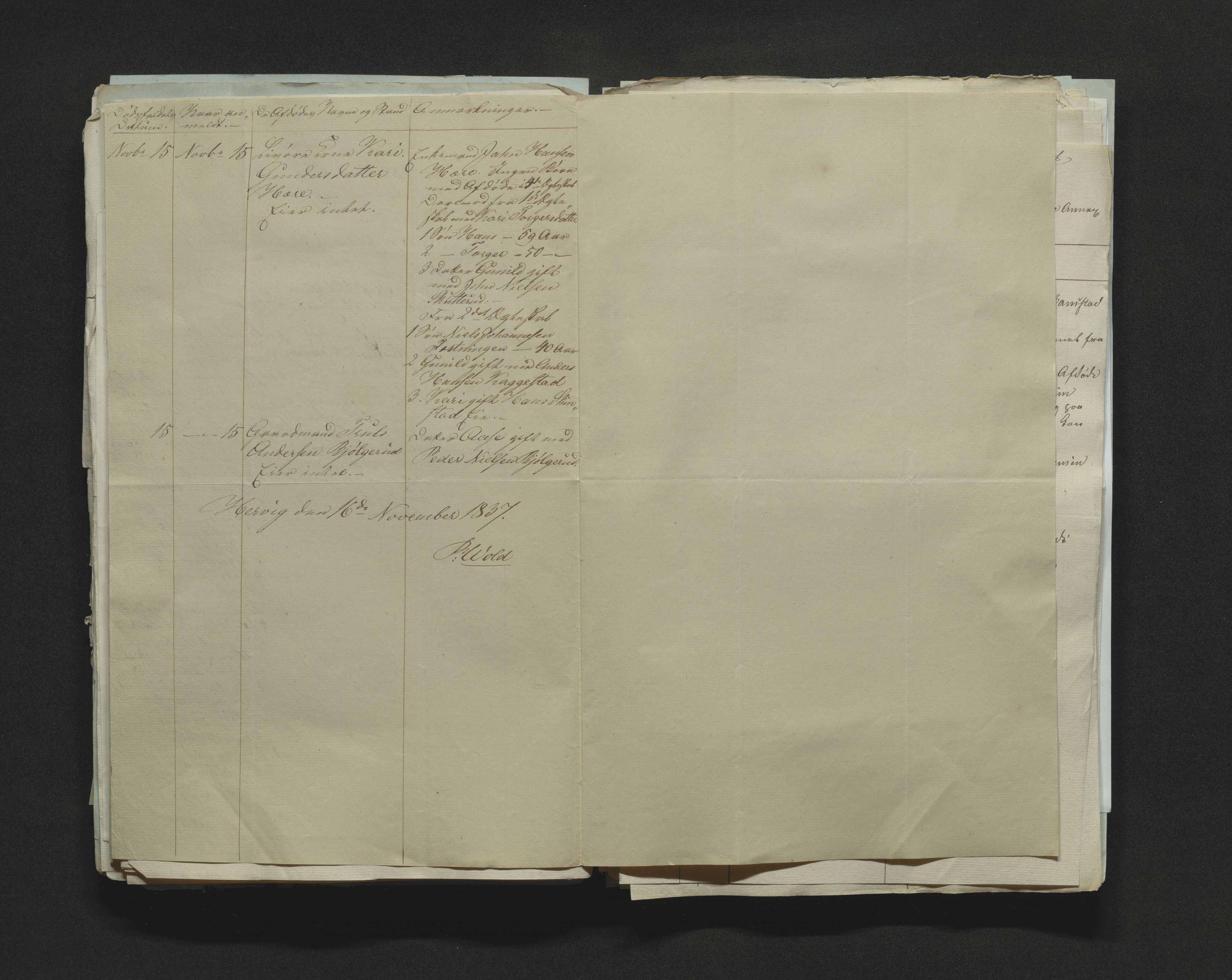 Eiker, Modum og Sigdal sorenskriveri, AV/SAKO-A-123/H/Ha/Hab/L0005: Dødsfallsmeldinger, 1837-1840