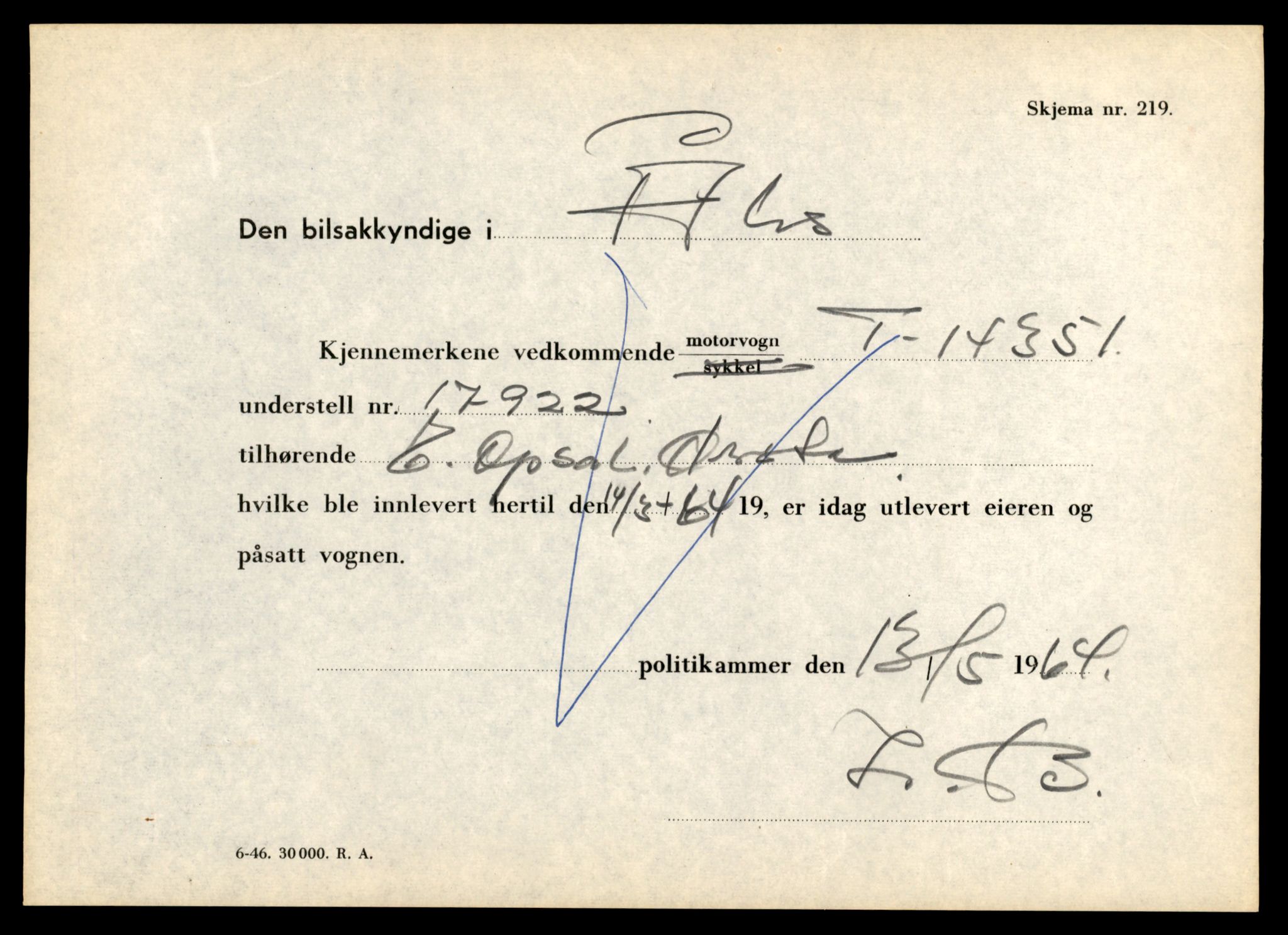 Møre og Romsdal vegkontor - Ålesund trafikkstasjon, AV/SAT-A-4099/F/Fe/L0045: Registreringskort for kjøretøy T 14320 - T 14444, 1927-1998, s. 821