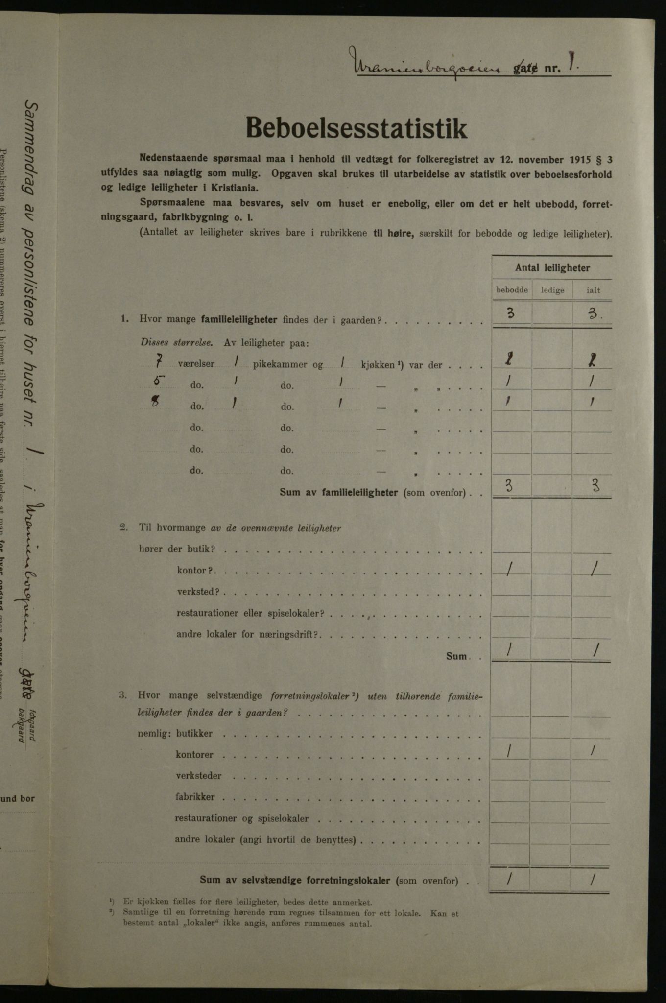 OBA, Kommunal folketelling 1.12.1923 for Kristiania, 1923, s. 133041