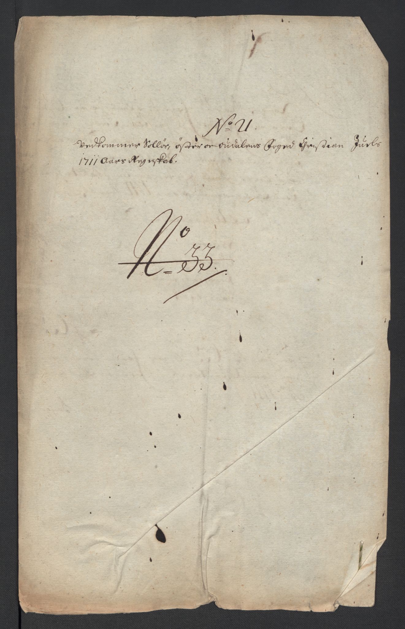 Rentekammeret inntil 1814, Reviderte regnskaper, Fogderegnskap, AV/RA-EA-4092/R13/L0848: Fogderegnskap Solør, Odal og Østerdal, 1711, s. 310